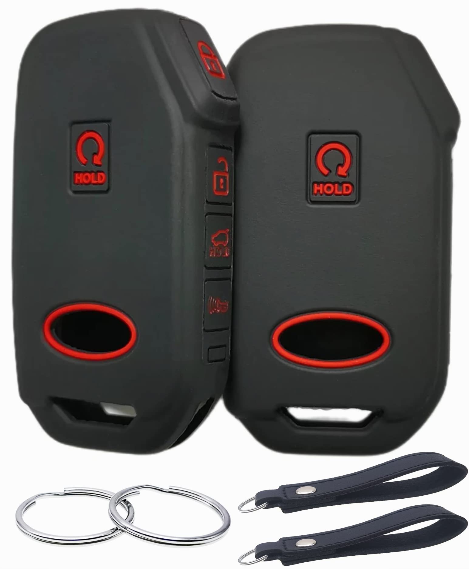 Reprotecting Silicone Rubber Key Fob Cover Compatible With 2022 2023 Kia Cadenza Forte Forte5 K5 Niro Rio Seltos Sorento Soul Sp