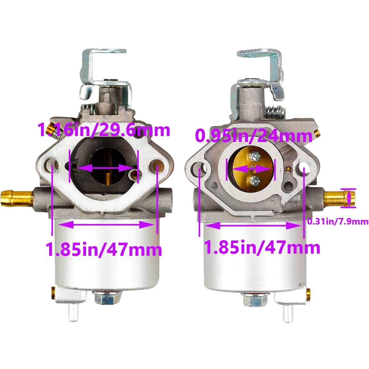 Fe290 Carburetor+Fuel Pump For Golf Cart Club Car Ds & Precedent Turf Carryall Fe290 Engines Carb 1018056-01 101805601 1019056-0