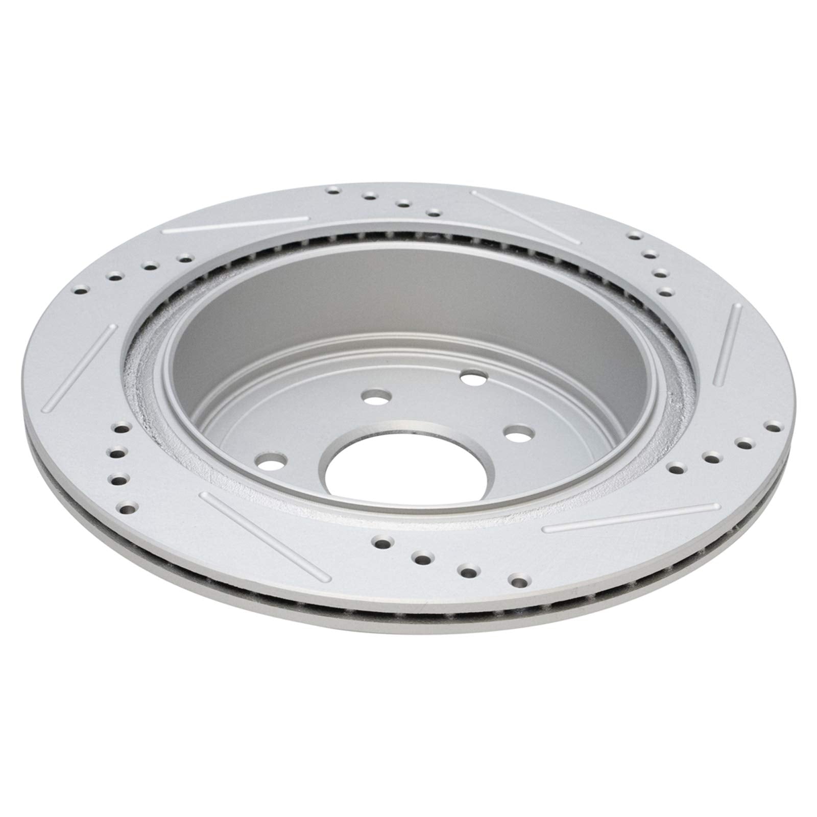 Trq Rear Performance Brake Rotor Drilled Slotted Pair Set For Fx35 / Fx37 / Fx45 / Jx35 / M35H / M37 / M56 / Murano/Pathfinder /