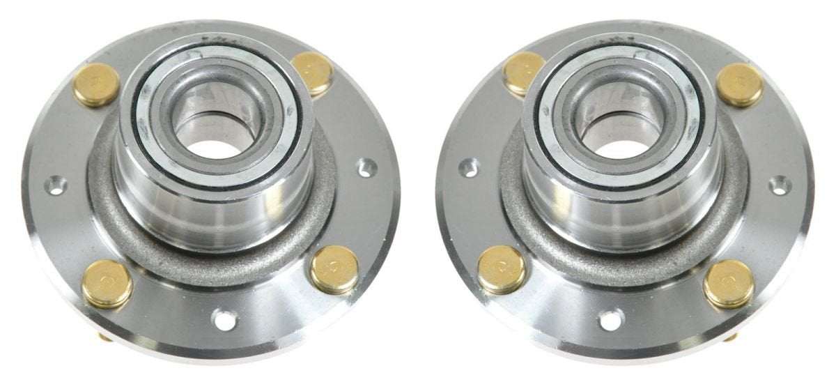 Trq Rear Wheel Hub Bearings Assembly Set Compatible With 2000-2004 Volvo S40 V40