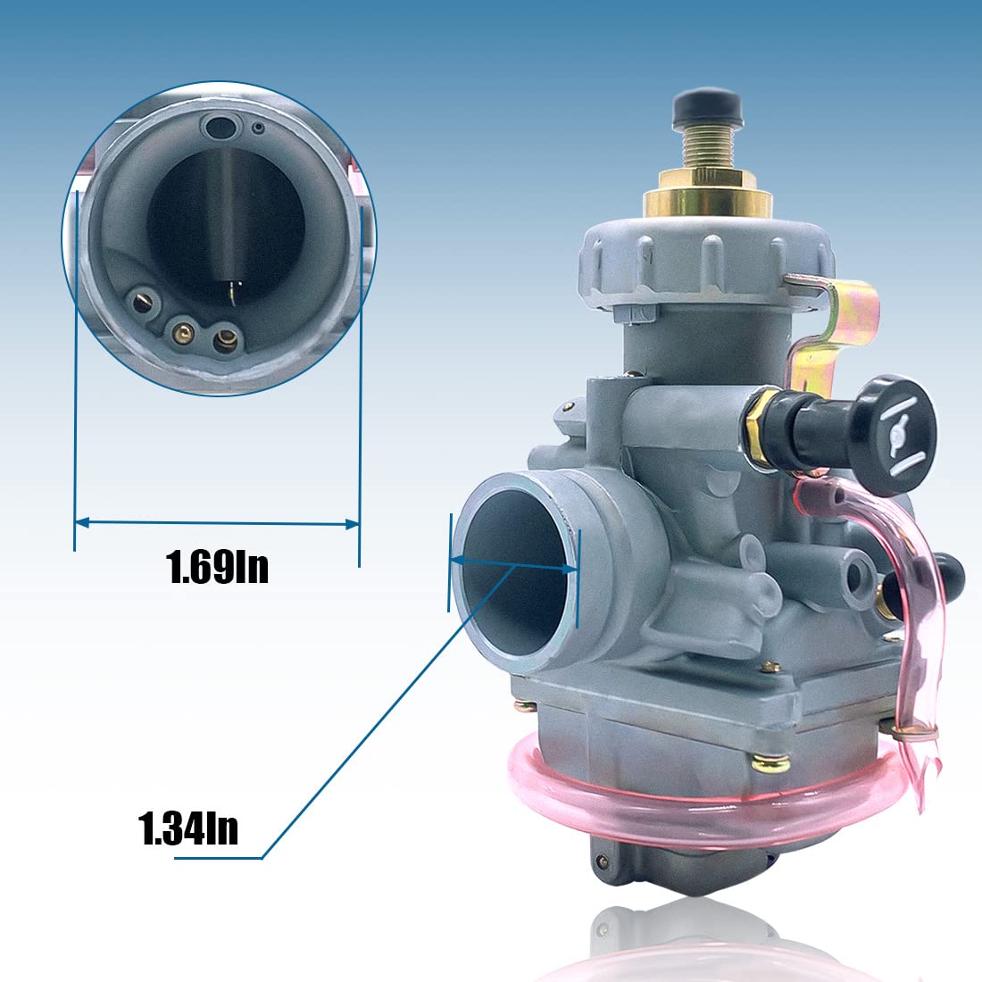 Blaster 200 Carburetor & Fuel Switch Valve Petcock Fits For Yamaha Blaster 200 Yfs 200 Carburetor Carb Carby 1988-2006