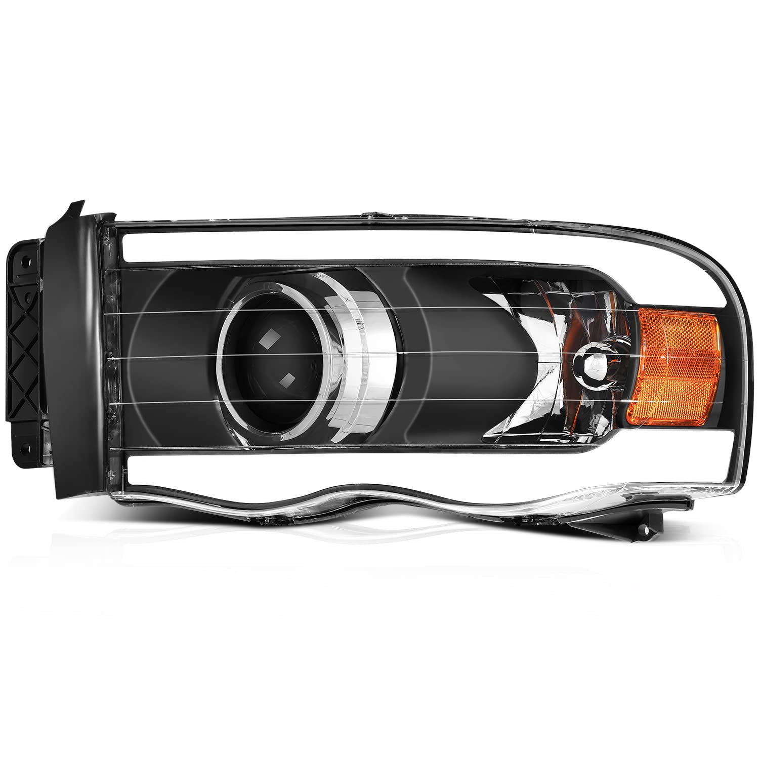 Scitoo Headlight Assembly Fits For Dodge For Ram 1500 2002-2005,For Dodge For Ram 2500 2003-2005,For Dodge For Ram 3500 2003-200