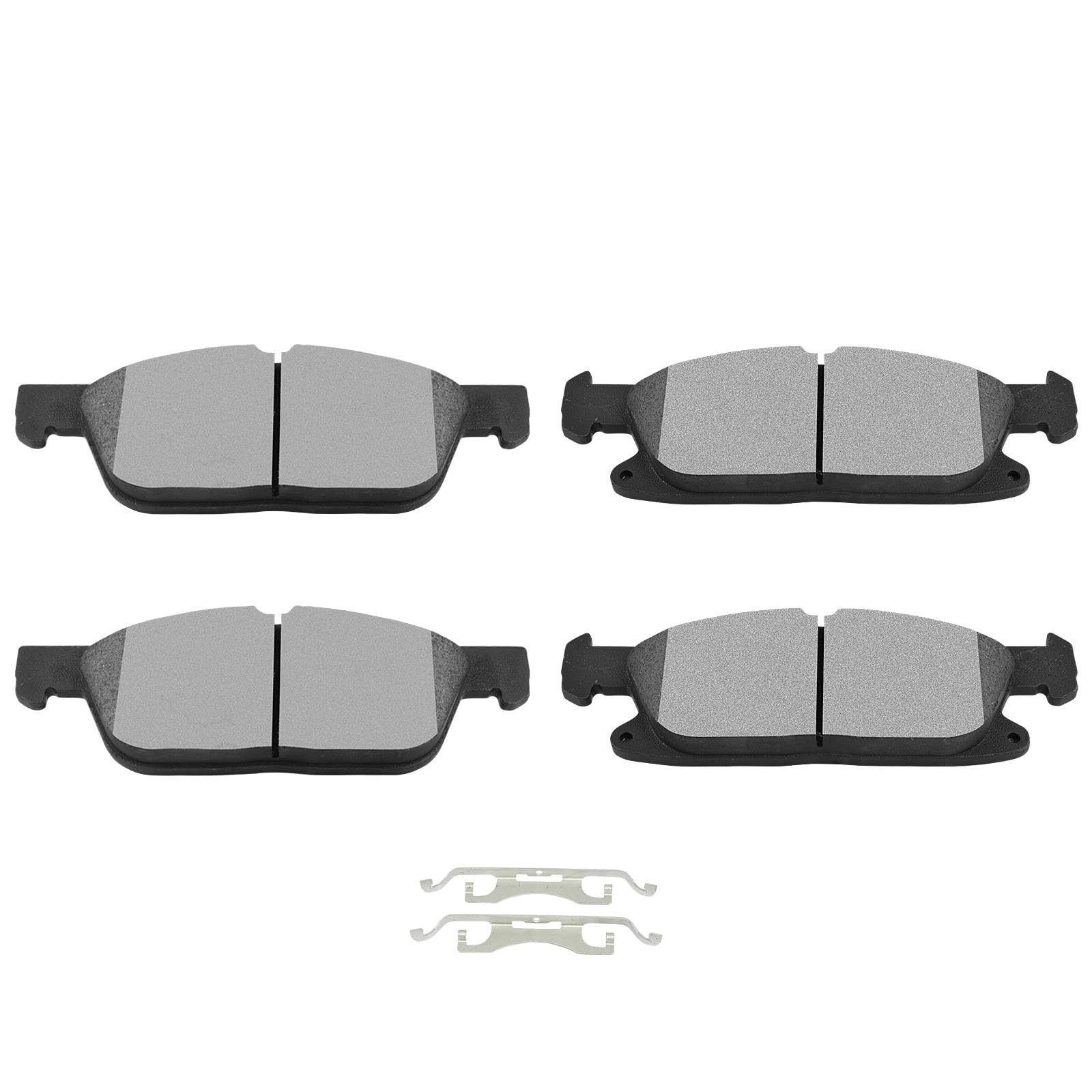 Scitoo Front Disc Brake Pad Set 4Pcs W/Hardware Fit For Ford For Edge 2015-2021,For Lincoln For Mkx 2016-2018,For Lincoln For Na