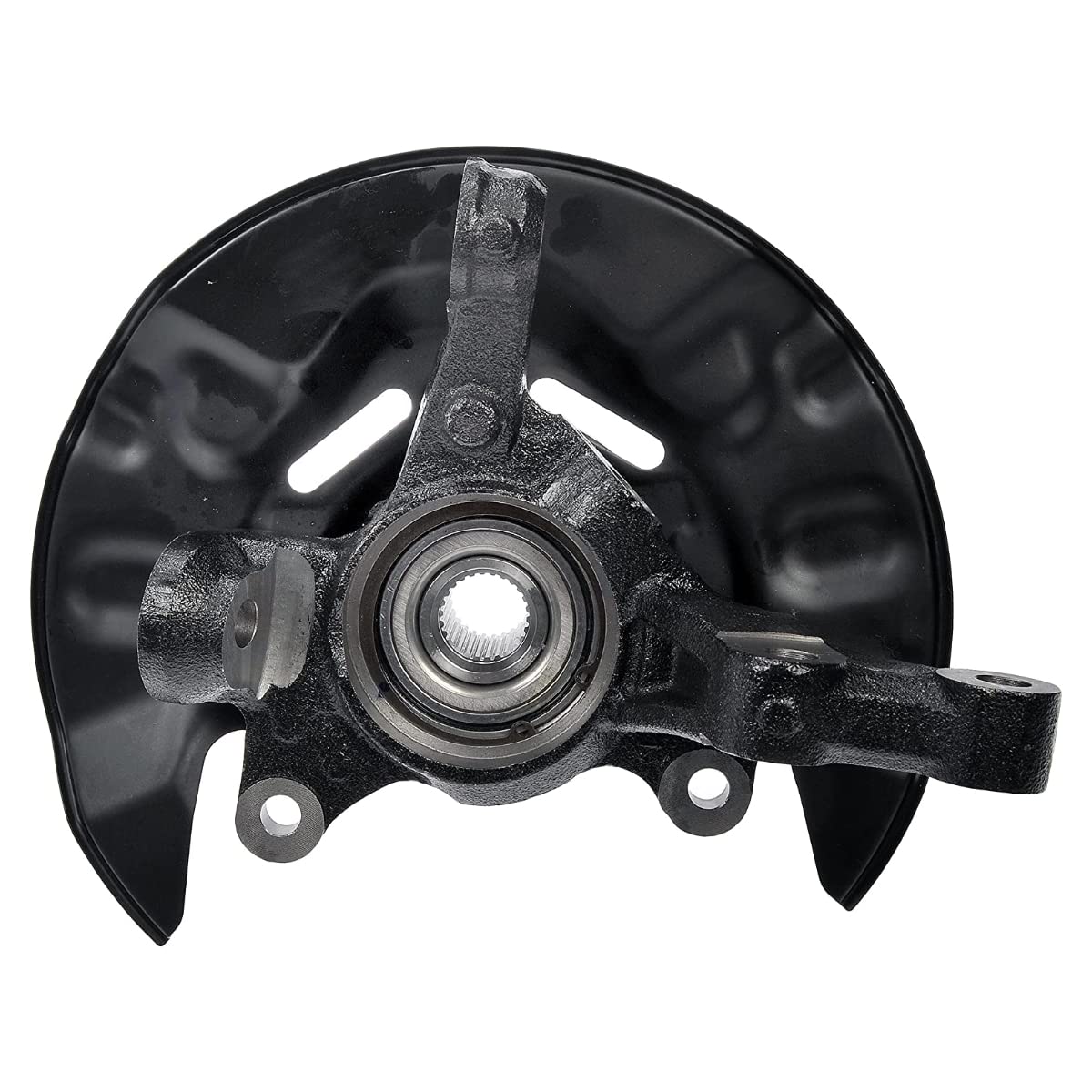 Autoshack Front Steering Knuckle & Wheel Bearing Hub Assembly 5 Lugs Driver Side Replacement For 2003 2004 2005 2006 2007 2008 Toyota Corolla 1.8L Fwd Kn798391