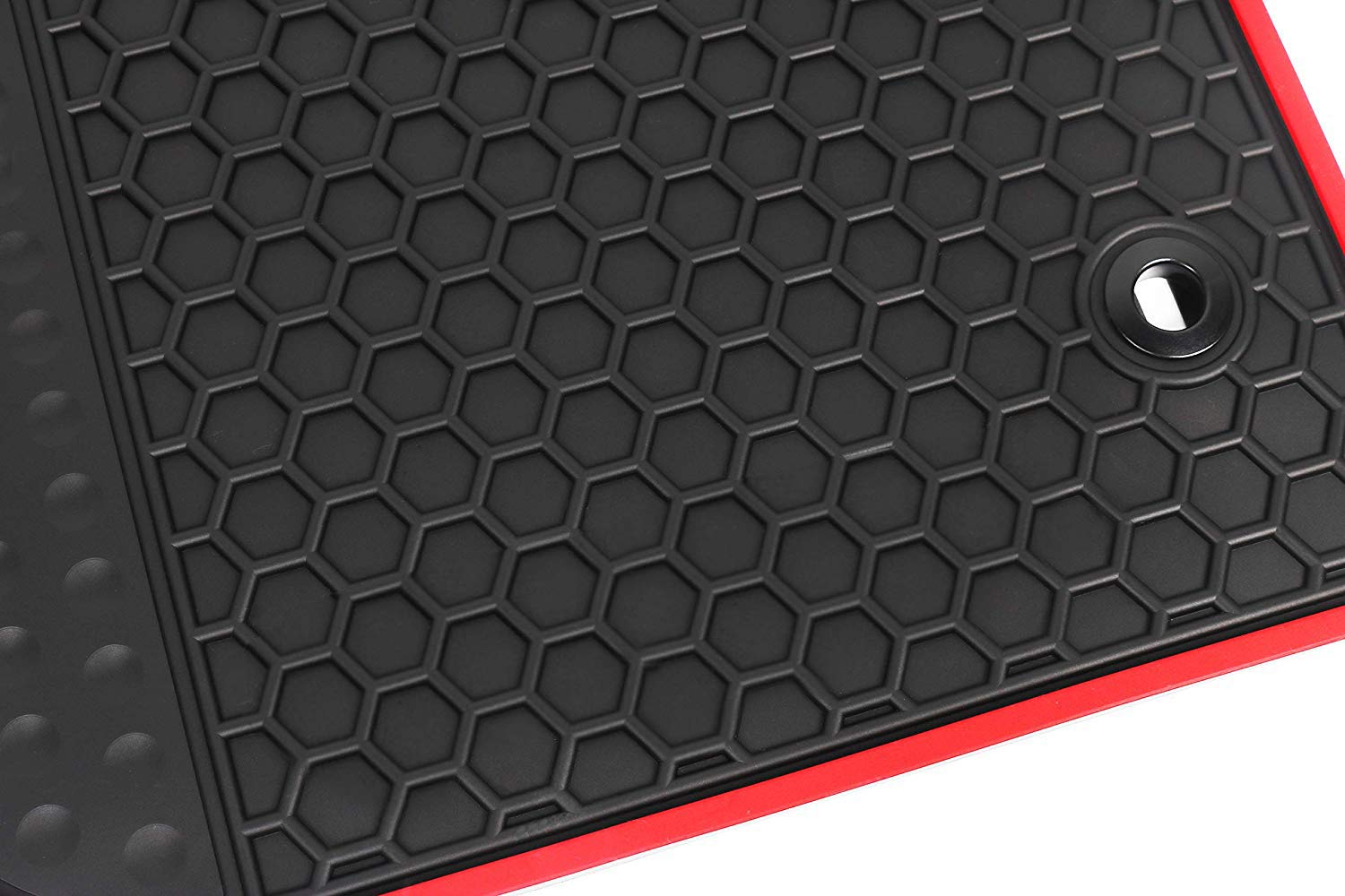 San Auto Car Rubber Floor Mat For Honda Cr-V 5Th Generation 2017 2018 2019 2020 2021 2022 Custom Fit Black And Red Auto Liner Ma