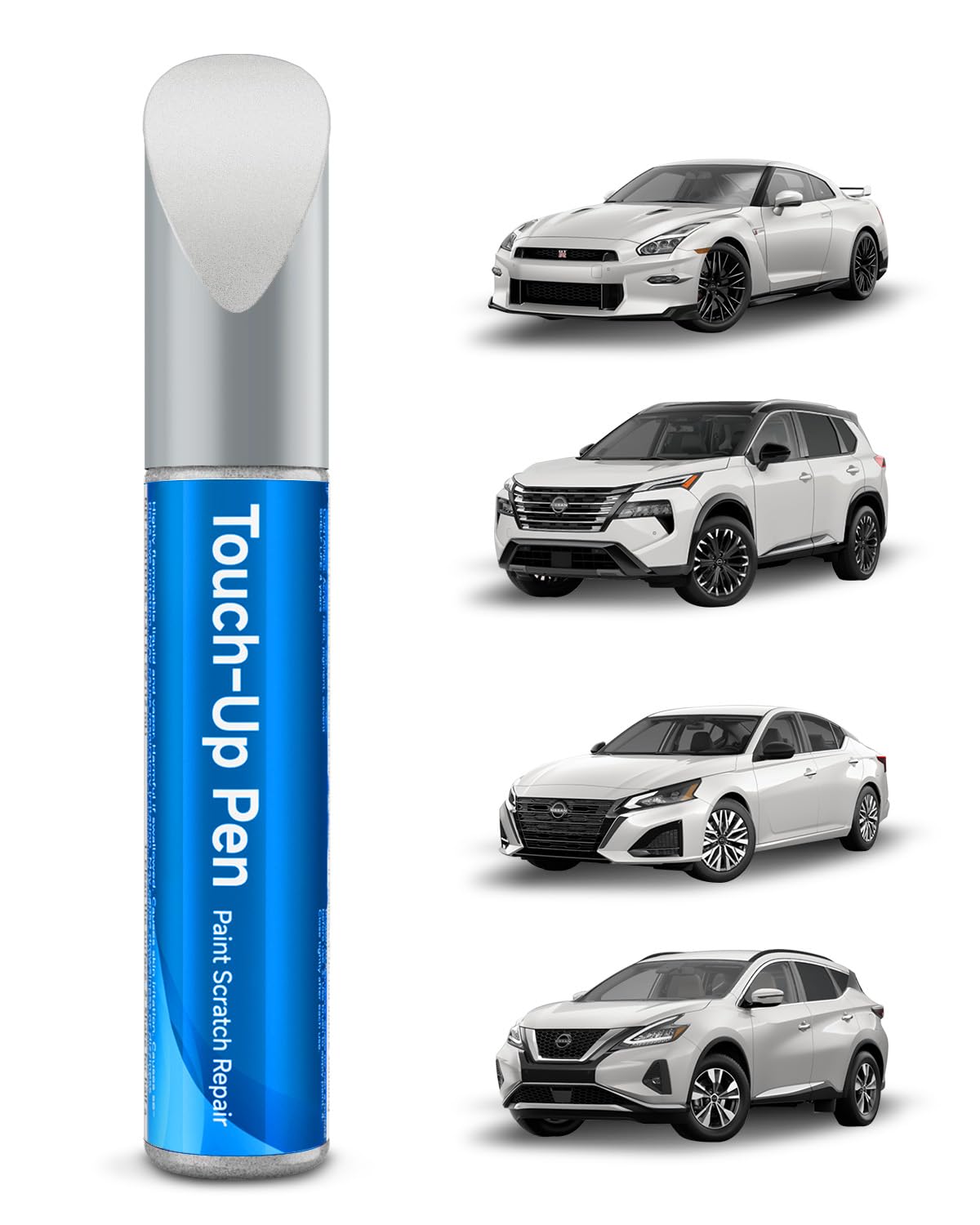 RSACET QAB Pearl White Tricoat Touch Up Paint Compatible with Nissan Exact Match Touch Up Paint Car Scratch Repair