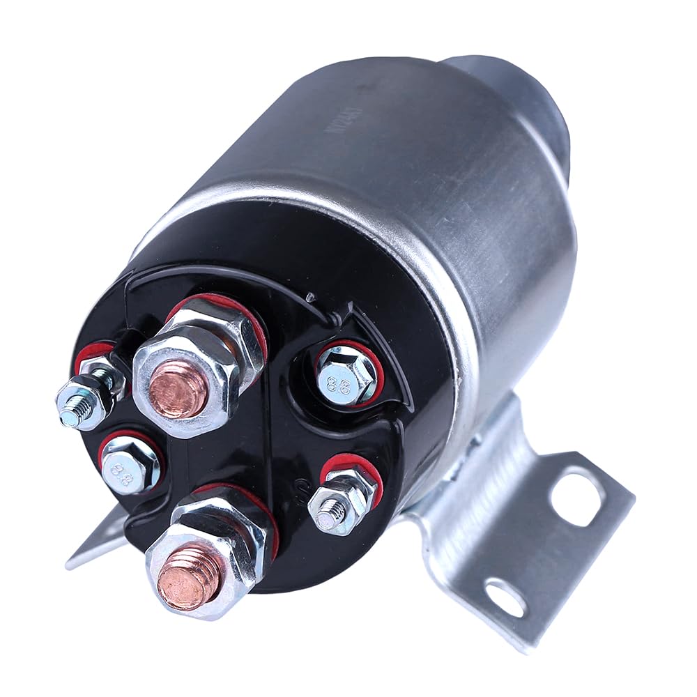 RAREELECTRICAL New Starter Solenoid Compatible with International Tractor 806D 856D 966D Farmall 1206D 1256D by Part Numbers 3210507 159-711AS 1028587M91 1902935M91 321507 1115510 1115540 1115582