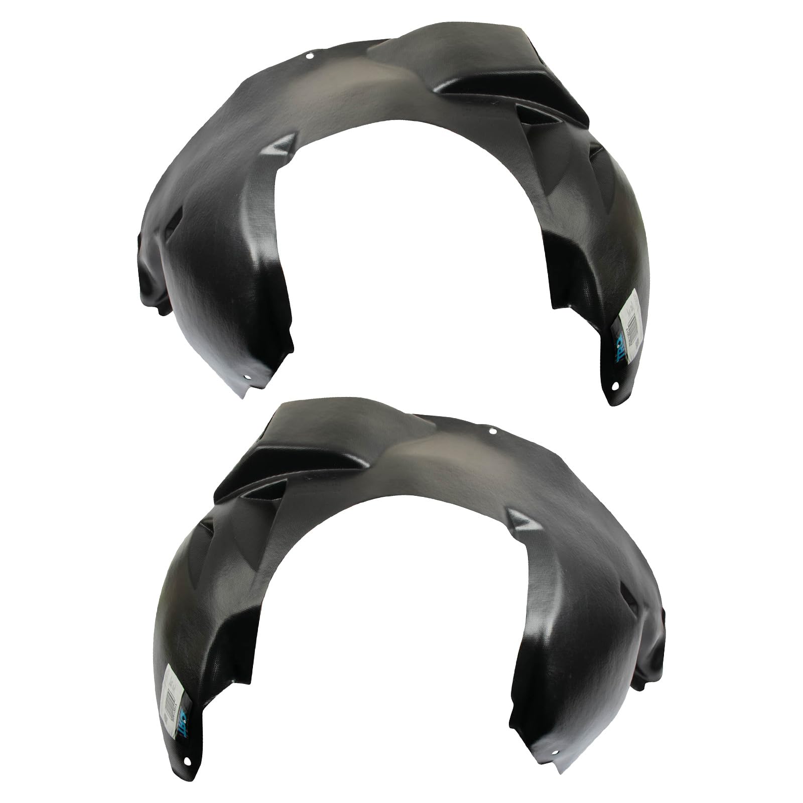 Trq Front Inner Fender Liner Set Compatible With 2005-2007 Jeep Grand Cherokee Ch1248127 Ch1249127