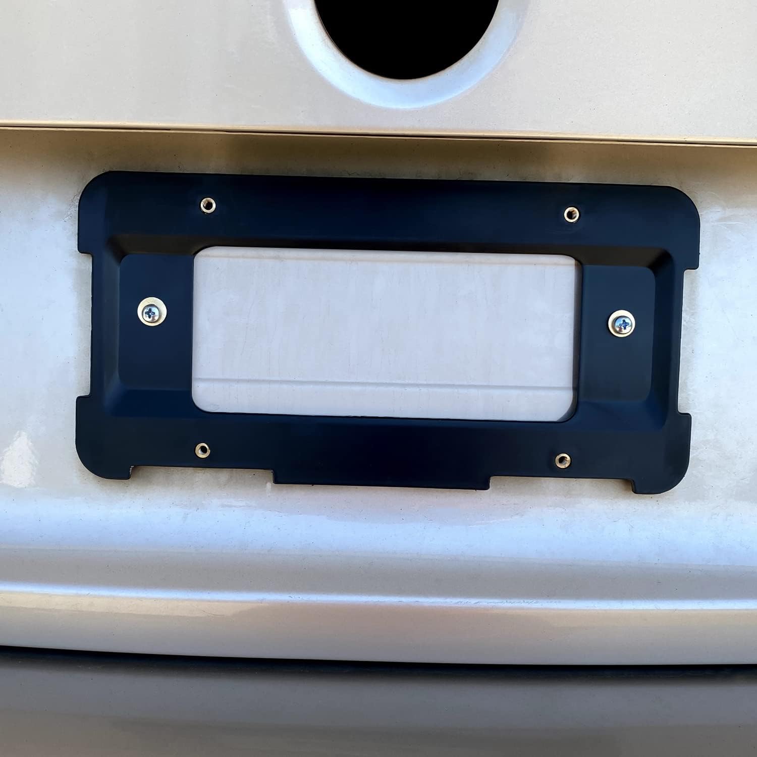 Ecotric Rear License Plate Holder Mount Bracket Frame Compatible With Bmw 1/2/3/4/5/6 Series X1 X3 X4 X5 X6 Replacement For 51187160607 511882380615