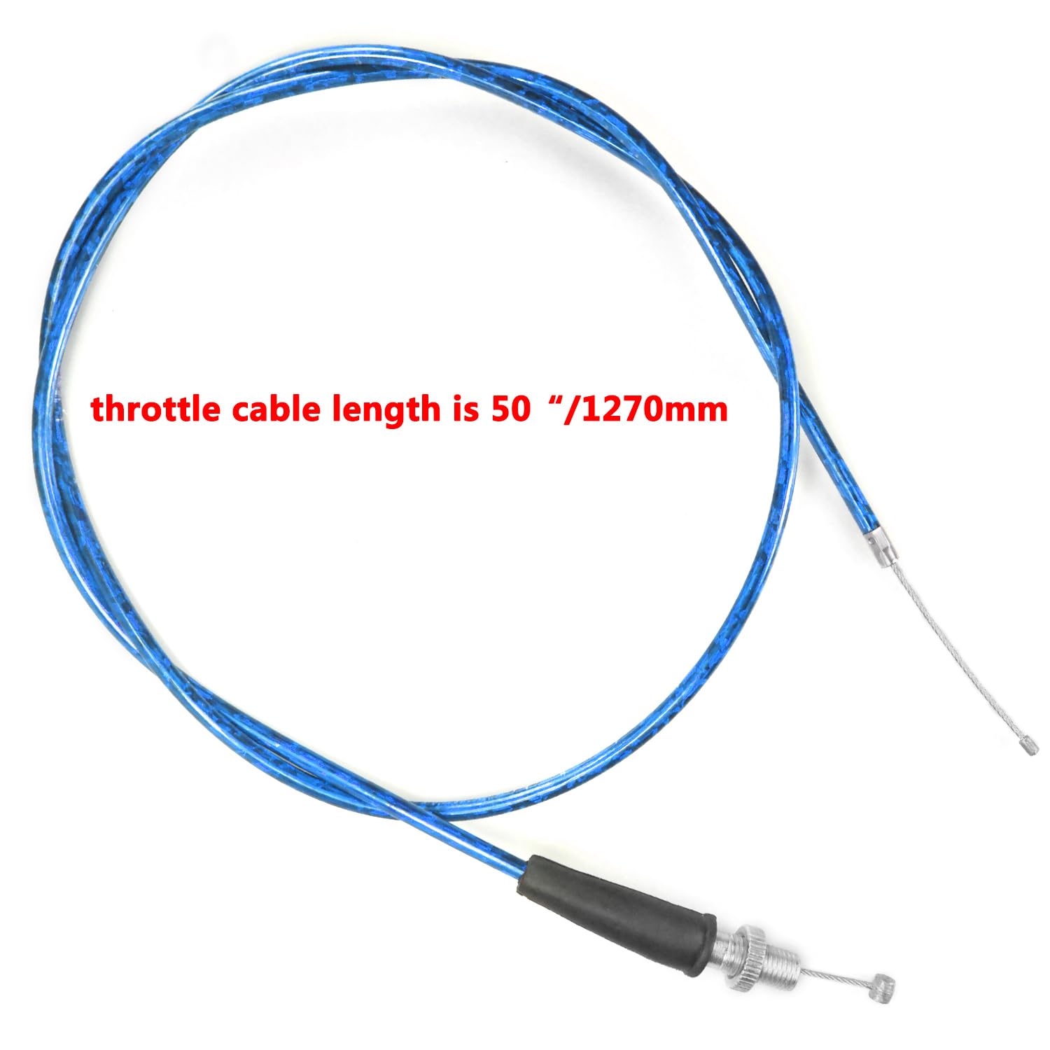 Holato 22Mm 7/8 Throttle Handle Grips Cable Clamp On Off Switch For Coleman Ct100U Ct200U Baja Doodlebug Db30 Mb165 Mb200 50Cc 90Cc 110Cc 125Cc Ssr Coolster Apollo Crf50 Pit Dirt Bike (Blue)