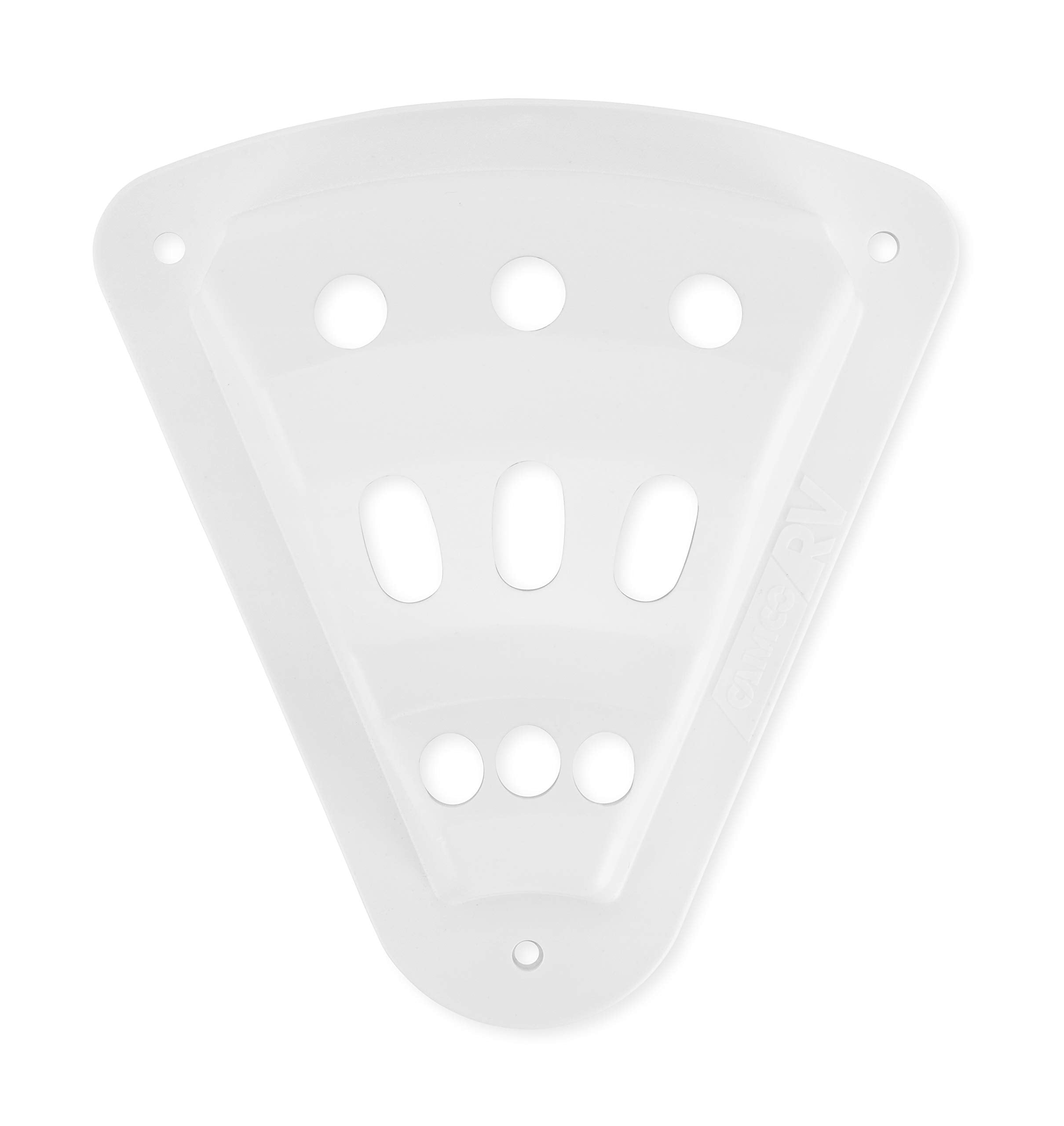 Camco 45504 White Triple Flag Holder