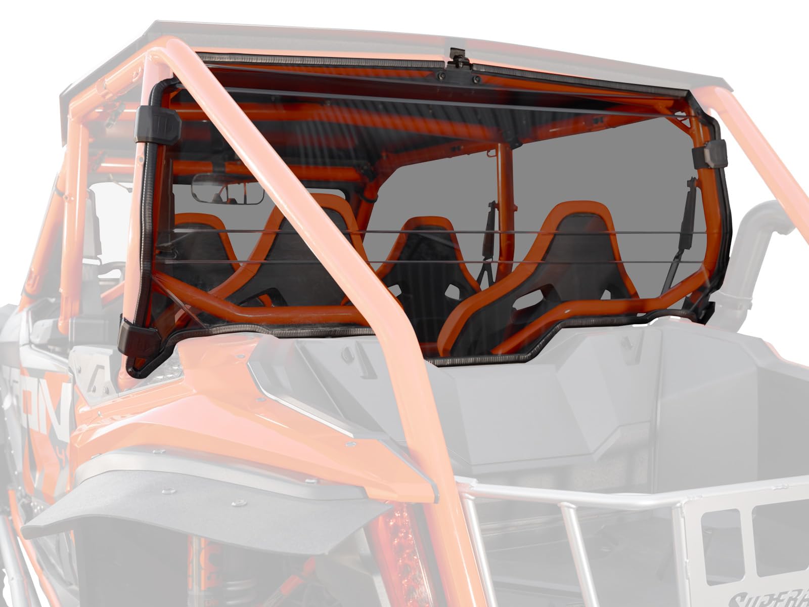 Superatv Honda Talon 1000X Rear Windshield | Dark Tint