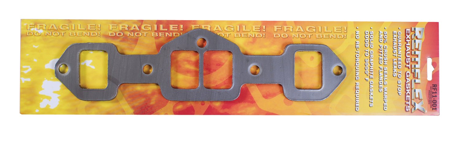 Remflex 11-001 Exhaust Gasket for Oldsmobile V8 Engine, (Set of 2)