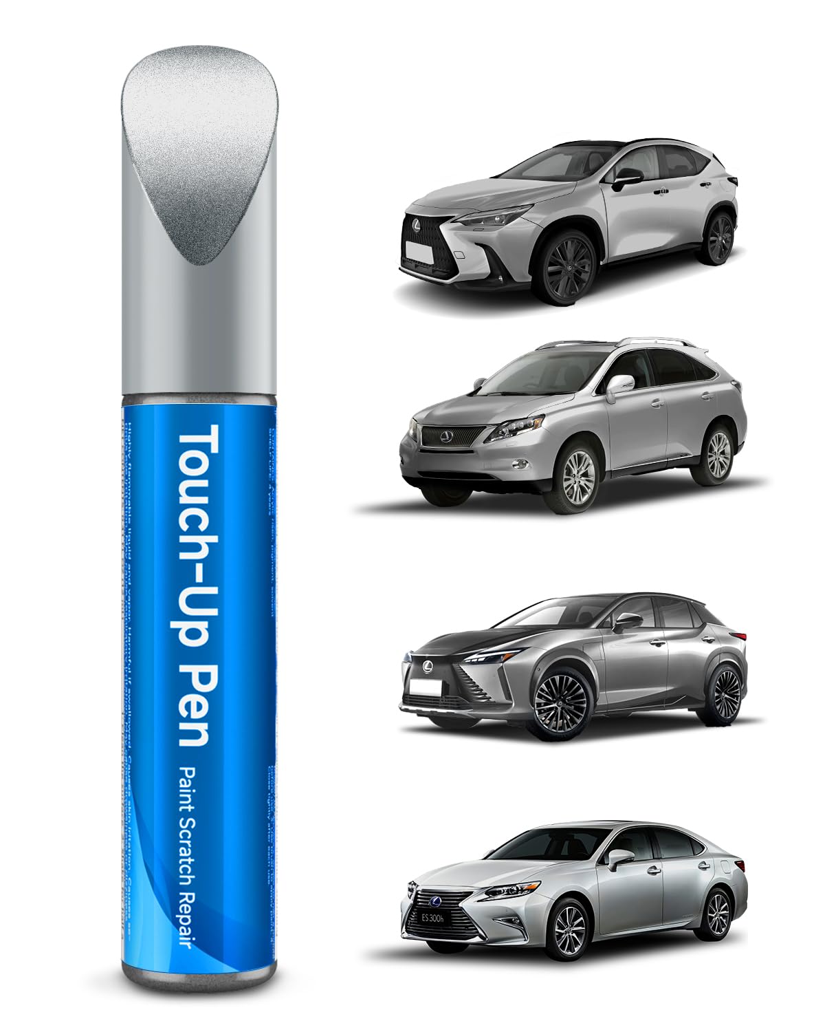 Teslaunch 1G1 Tungsten Pearl Metallic Touch Up Paint Compatible with Lexus Exact Match Touch Up Paint Car Scratch Repair