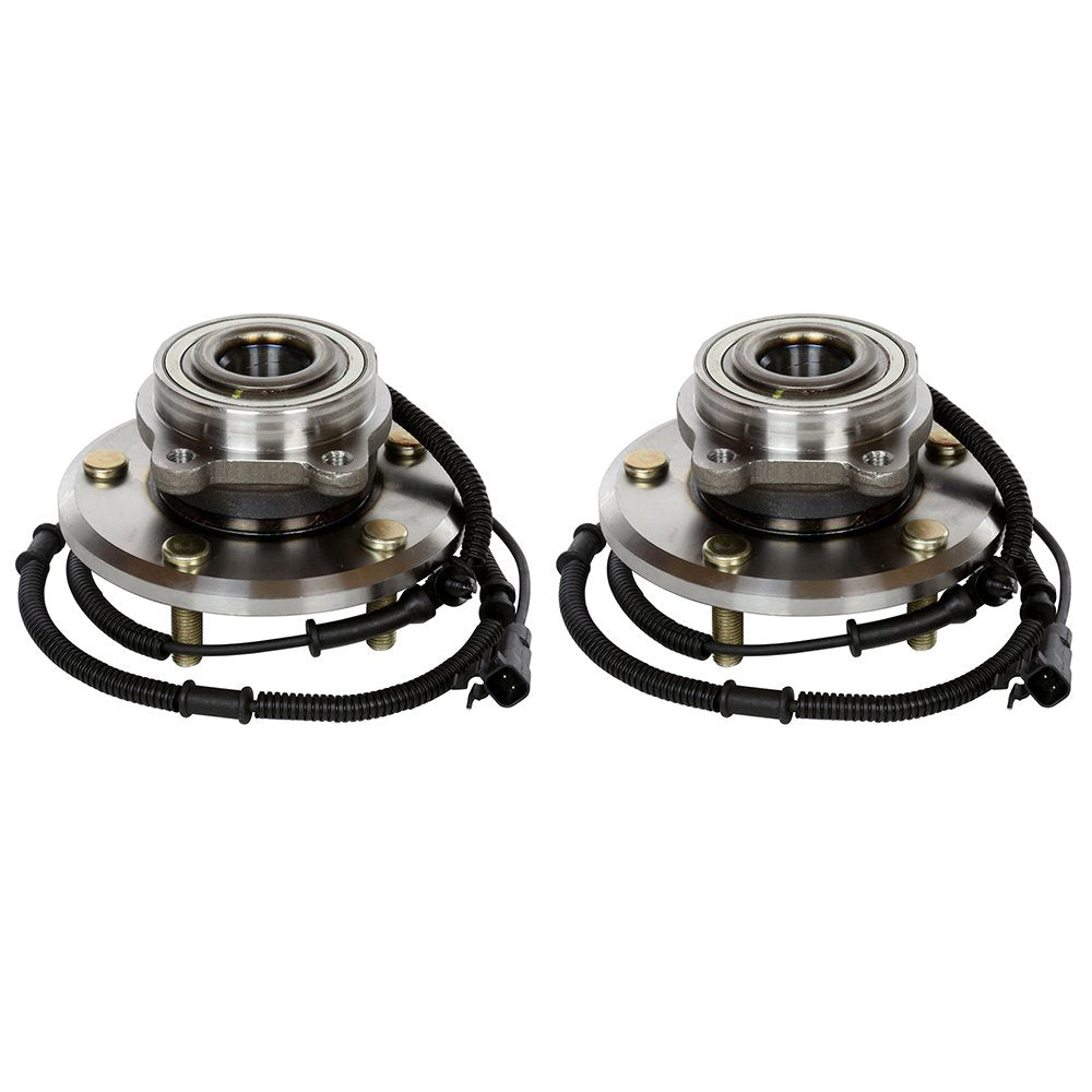 Autoshack Rear Wheel Hub Bearing Pair Of 2 Driver And Passenger Side Replacement For 2008-2011 Chrysler Town & Country 2008-2011 Dodge Grand Caravan 2009-2011 Vw Routan 3.3L 3.8L Fwd 5-Lug Hb612362Pr