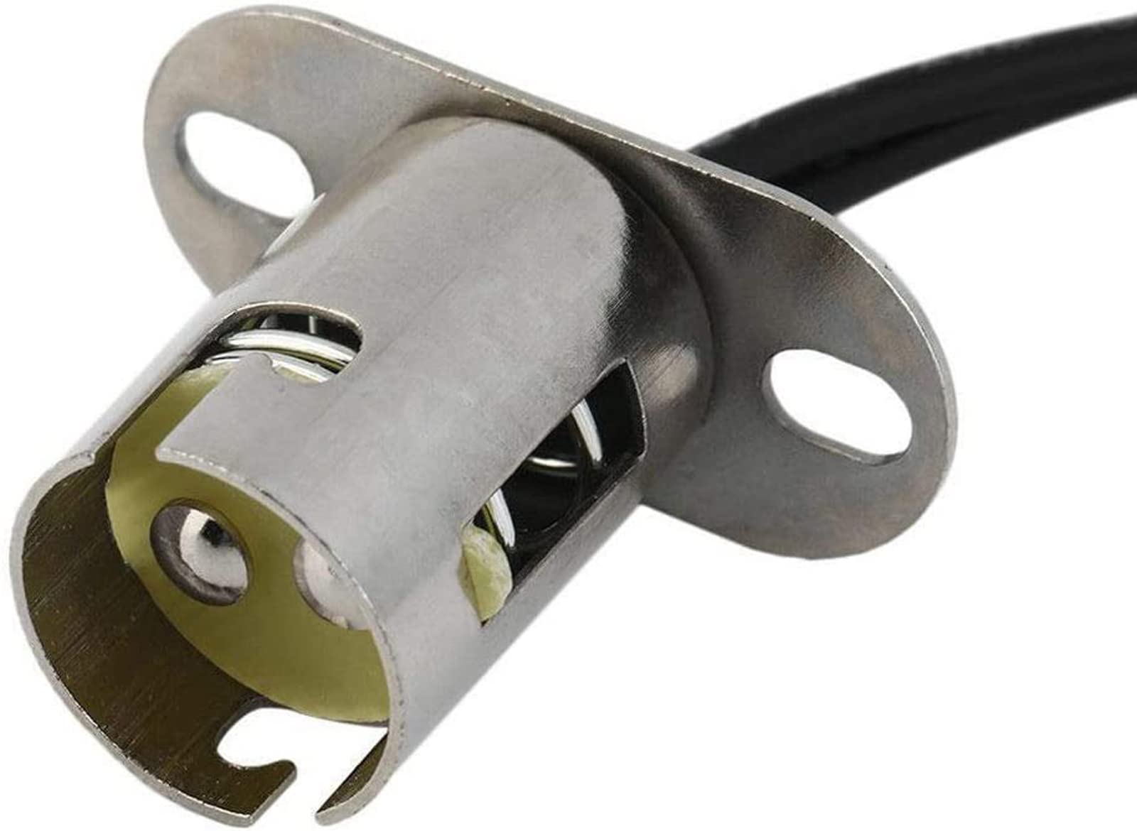 Bstenky 6Pc Bay15D 1157 Led Light Bulb Socket Holder With Wire Connector For Car Auto Truck