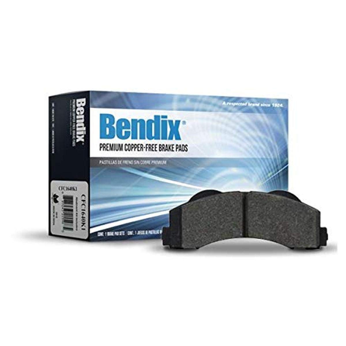 Bendix Priority1 Cfm1745 Semi-Metallic Front Brake Pads For Buick Lacrosse 2016-2014, Regal 2016-2014, Chevrolet Equinox 2017, G