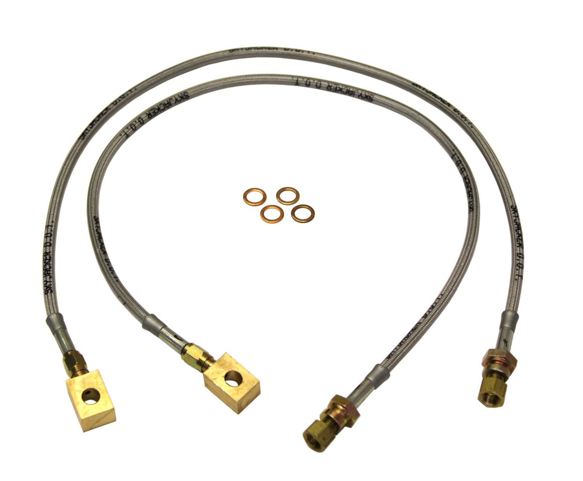 Skyjacker (FBL93) 4''- 6'' Stainless Steel Brake Line - Pair