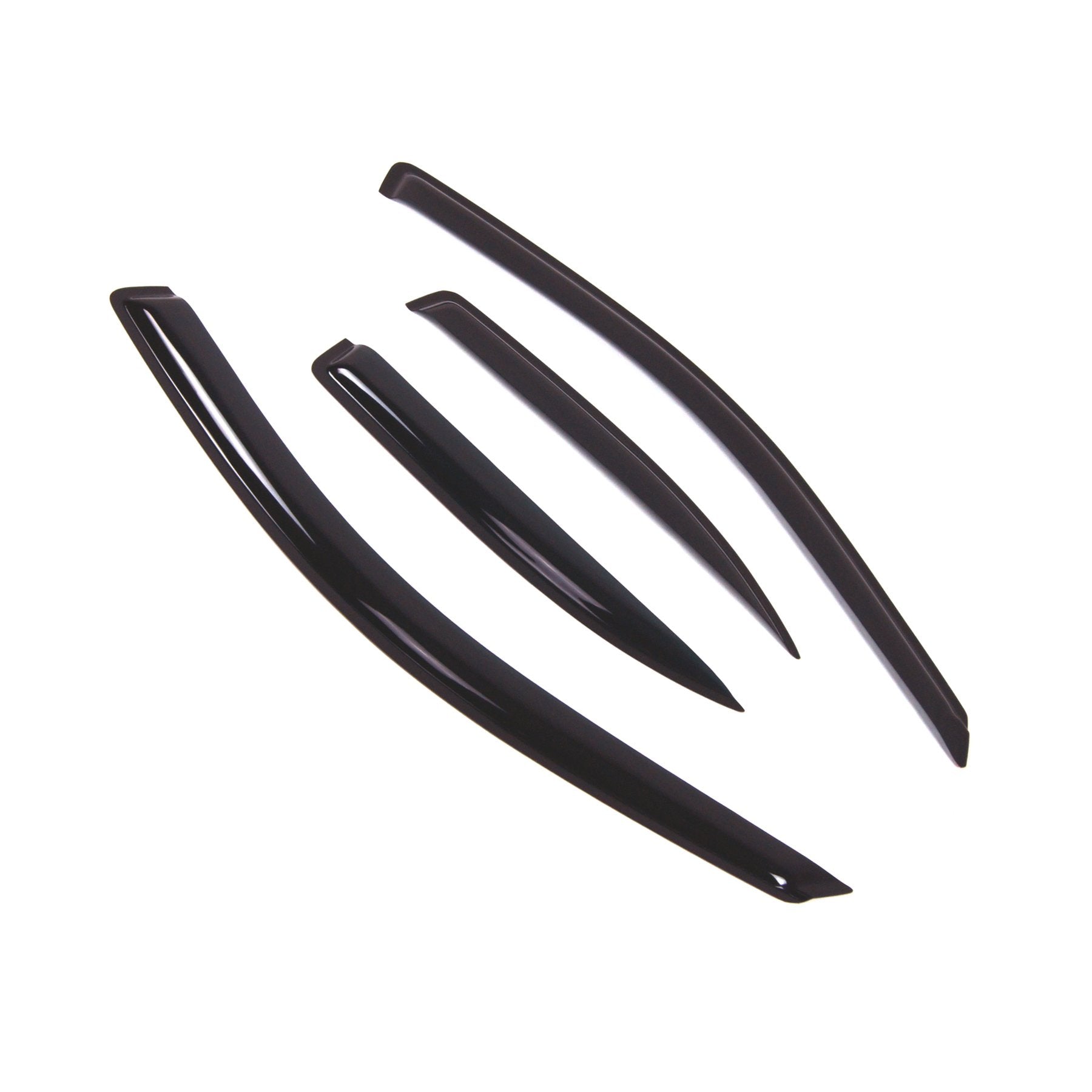 Car Window Rain Guard | Outside Mount Visors Auto Side Window Deflectors | Windows Visor Rain Shields Compatible With 1999-2005