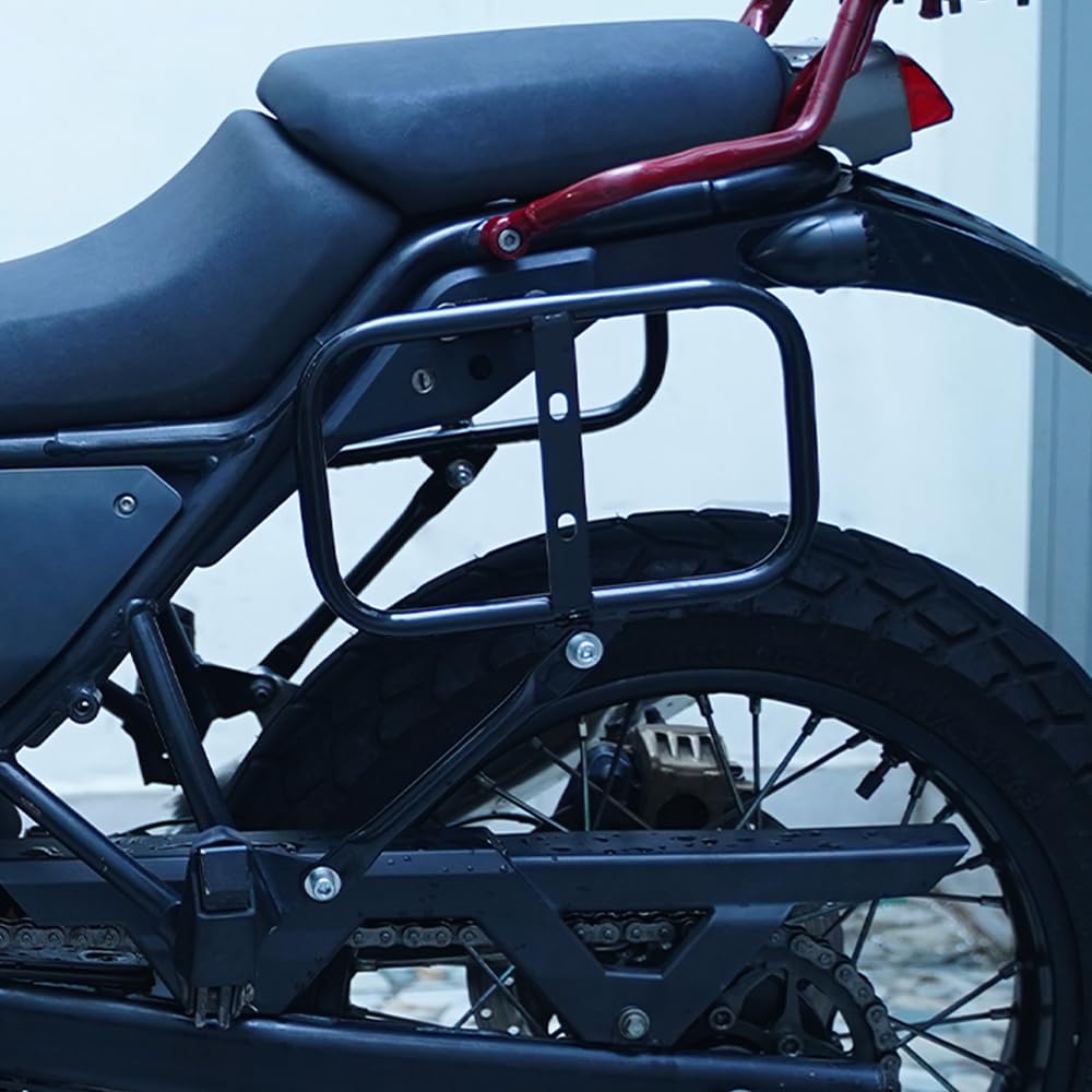 REARACE Saddlebag Support Racks Motorcycle Side Racks Compatible with Royal Enfield Himalayan 2018-2023, Scram 411 Himalayan 202