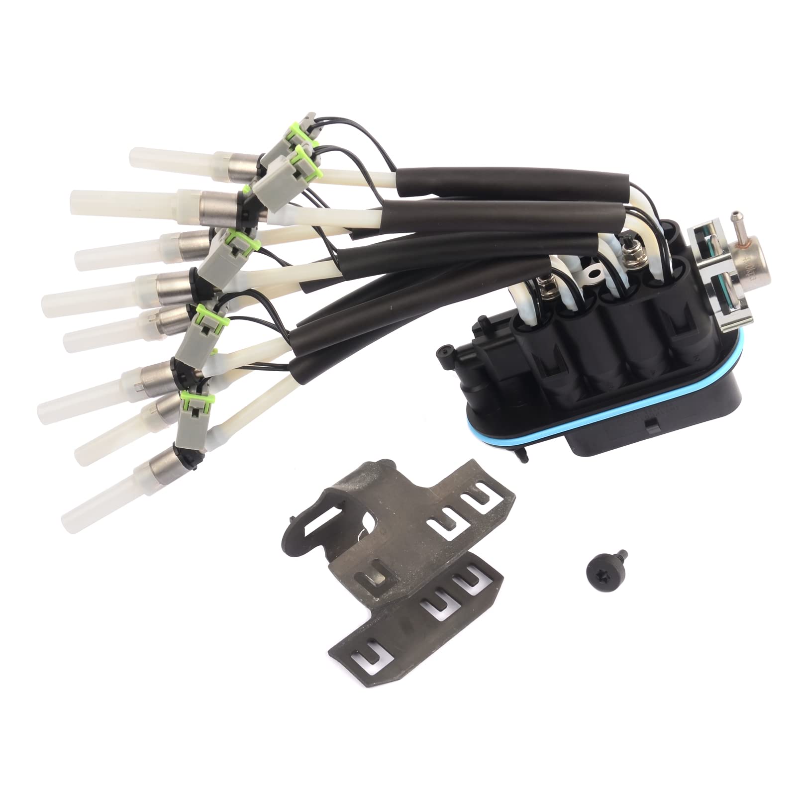 FJ504 Spider Fuel Injector wi/ 8 Cylinder Compatible with Chevy Pickup V8 5.0L 5.7L 1996-2000 25340347 17114163 FJ10566