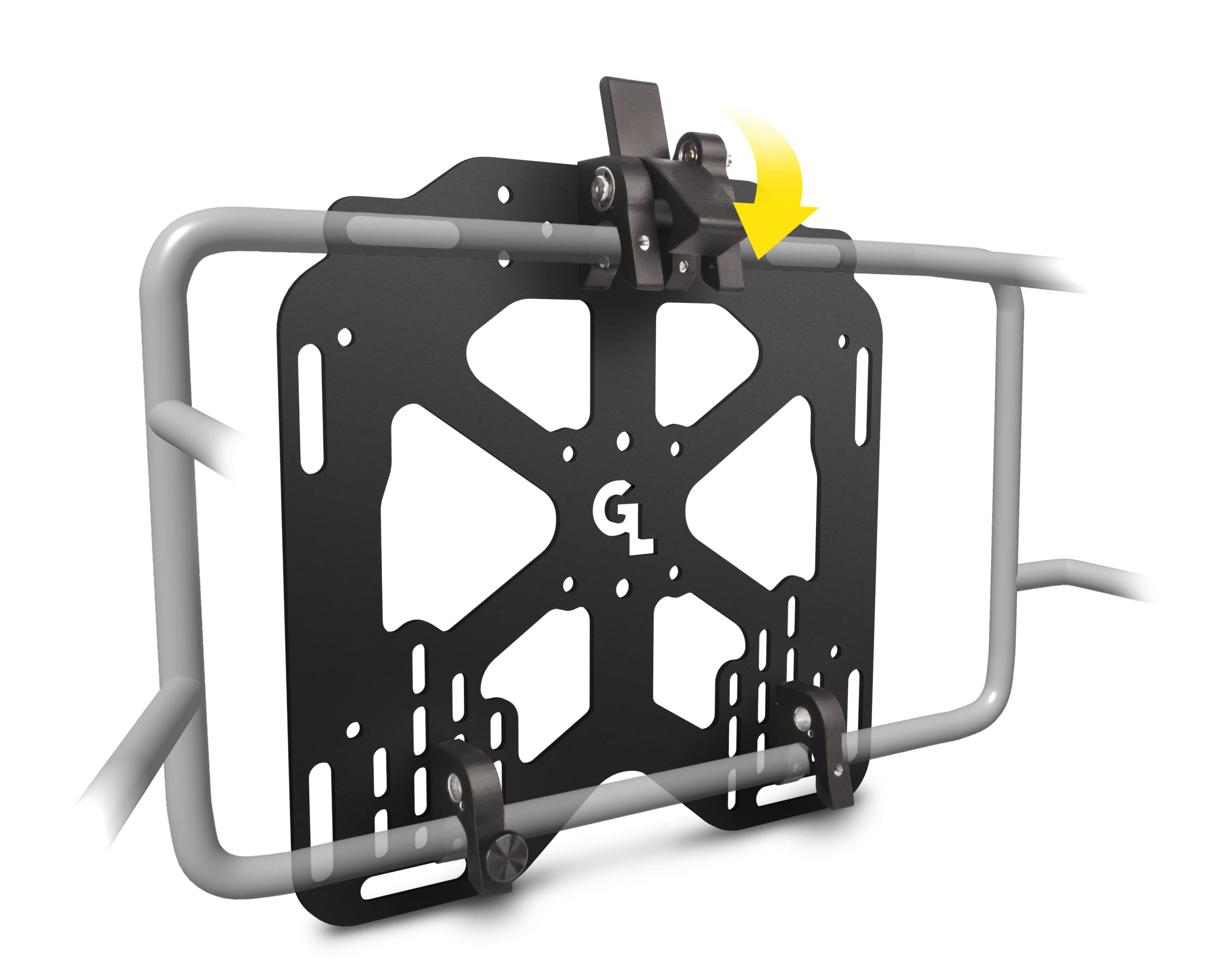 Giant Loop Pannier Mounts For Soft Motorcycle Luggage, 2-Piece Set