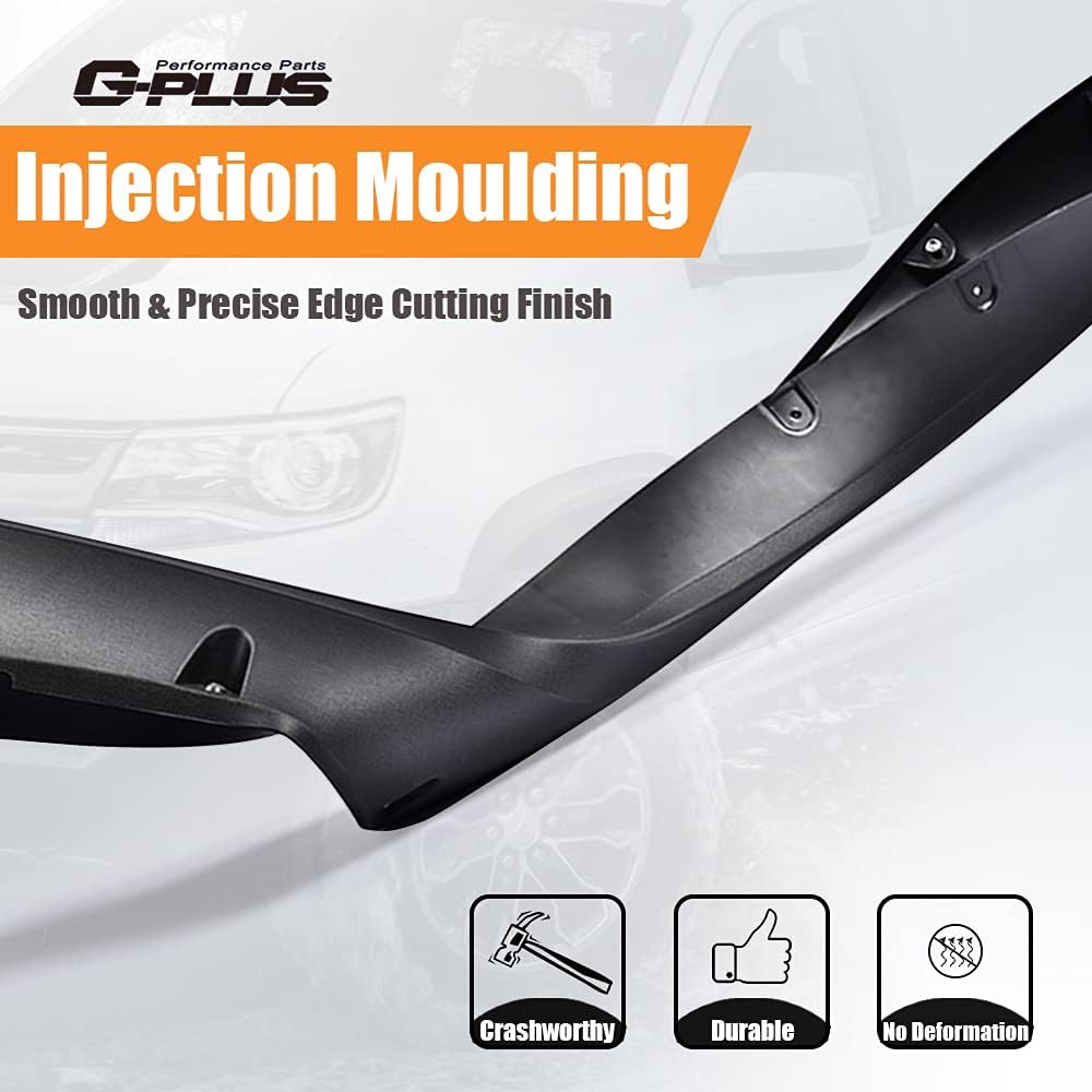 G-PLUS Fender Flares Pocket Riveted 4 PCS for Chevy Silverado/GMC Sierra 1999-2006, Black, Polypropylene, Not for Dually/Step-side Models