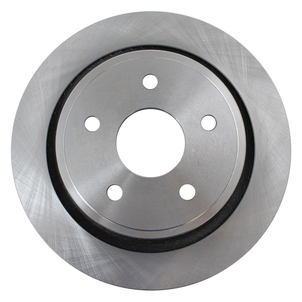 Trq Rear Brake Rotors Set Vented Compatible With 2007-2009 Chrysler Aspen 2004-2009 Dodge Durango 2002-2010 Ram 1500 2011-2018 R