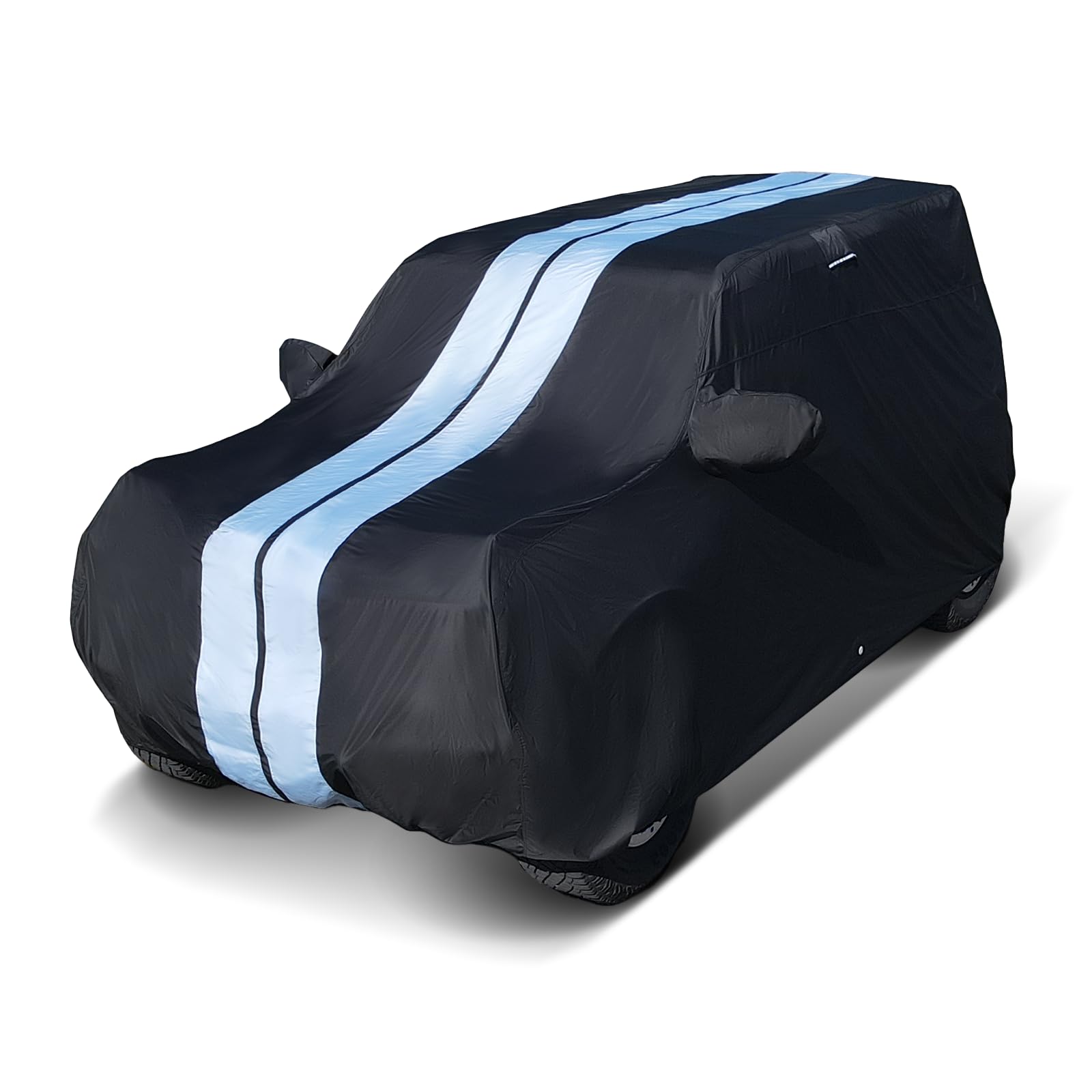 iCarCover Premium Plus SUV Car Cover Waterproof All Weather Rain Snow UV Sun Protection, TX350, Escalade, Armada, Sequoia, Tahoe