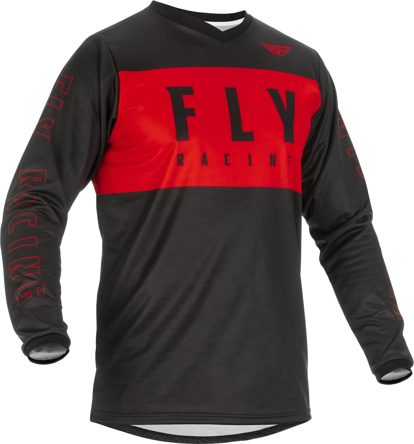 Fly Racing 2022 Adult F-16 Jersey (Red/Black, Medium)
