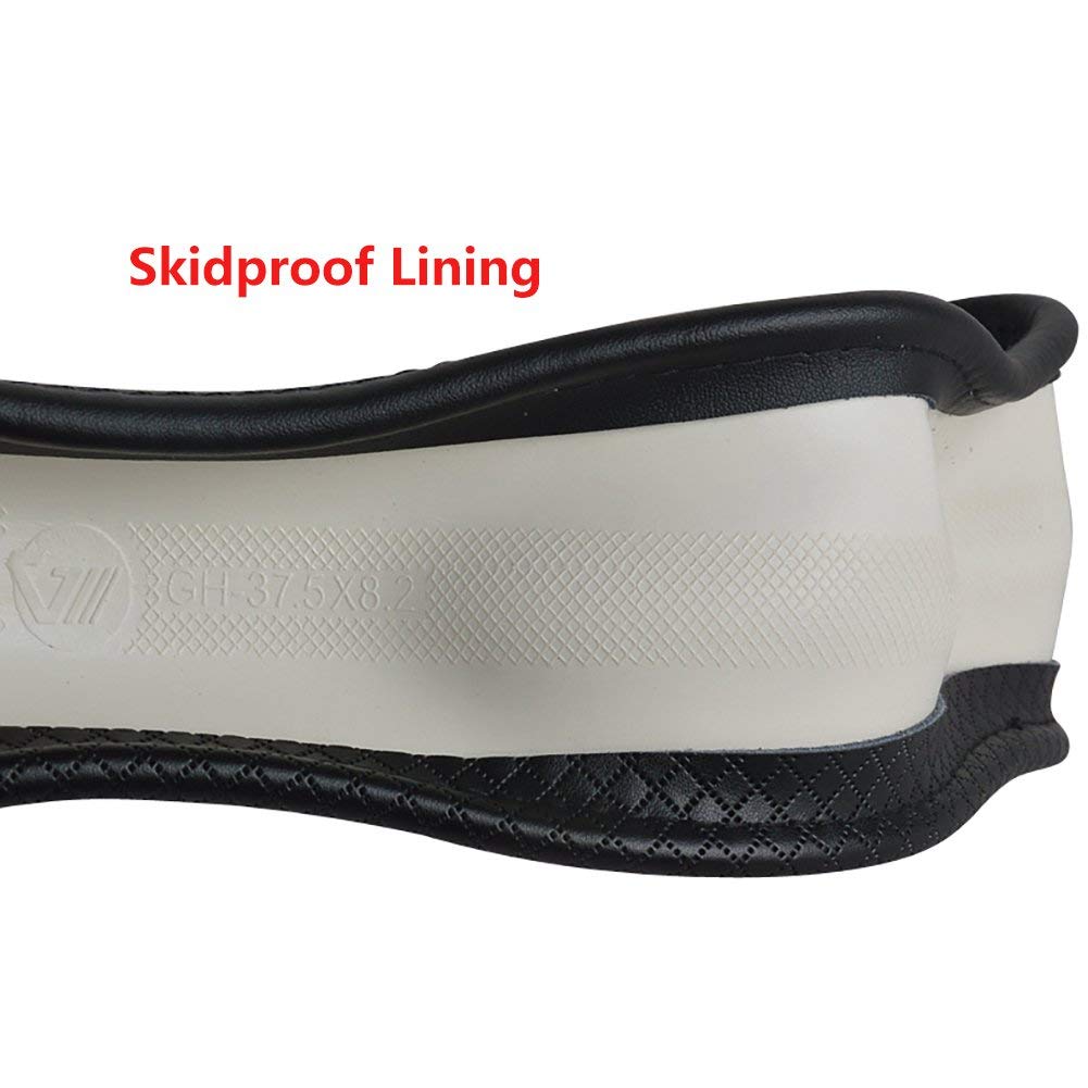 Valleycomfy Steering Wheel Cover With Microfiber Leather For Car Truck Suv 15 Inch (Pink)