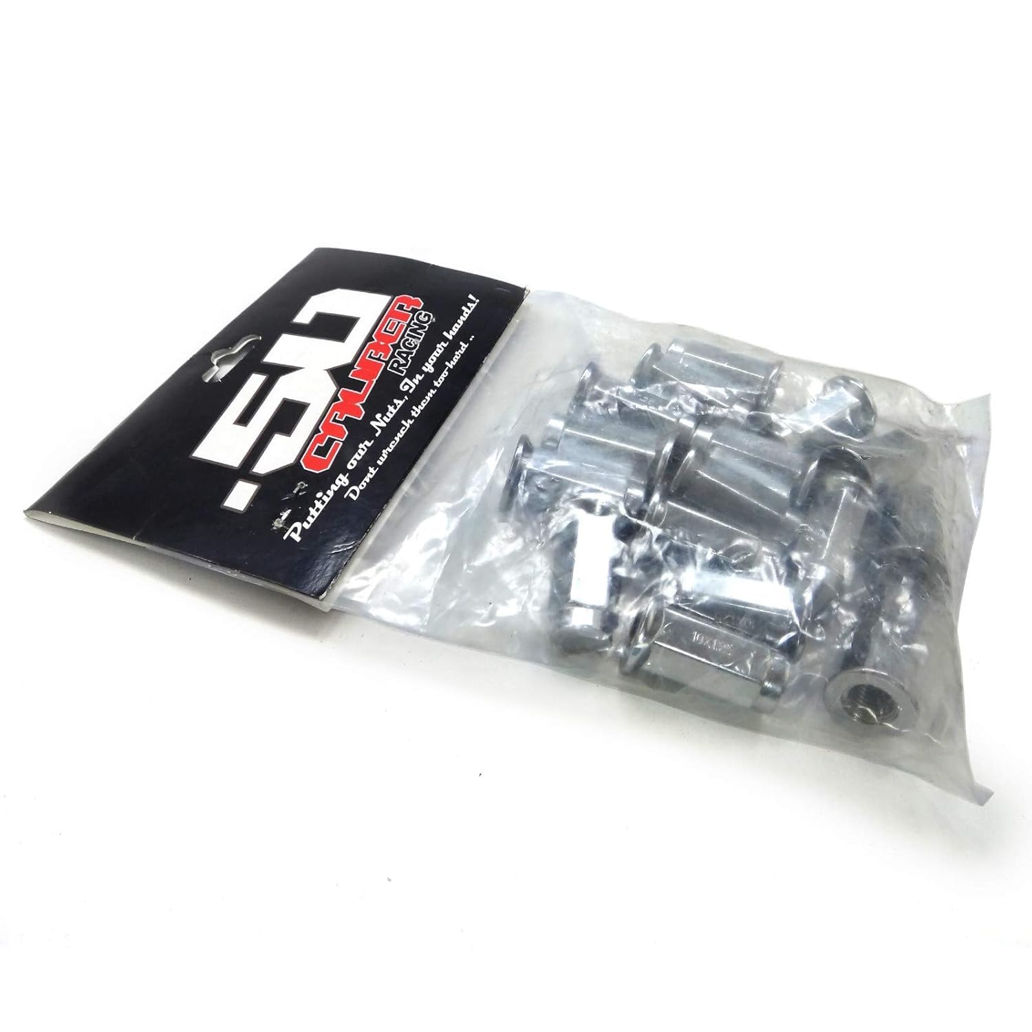 Set of 16 Chrome Flat Lug Nuts (10x1.25)