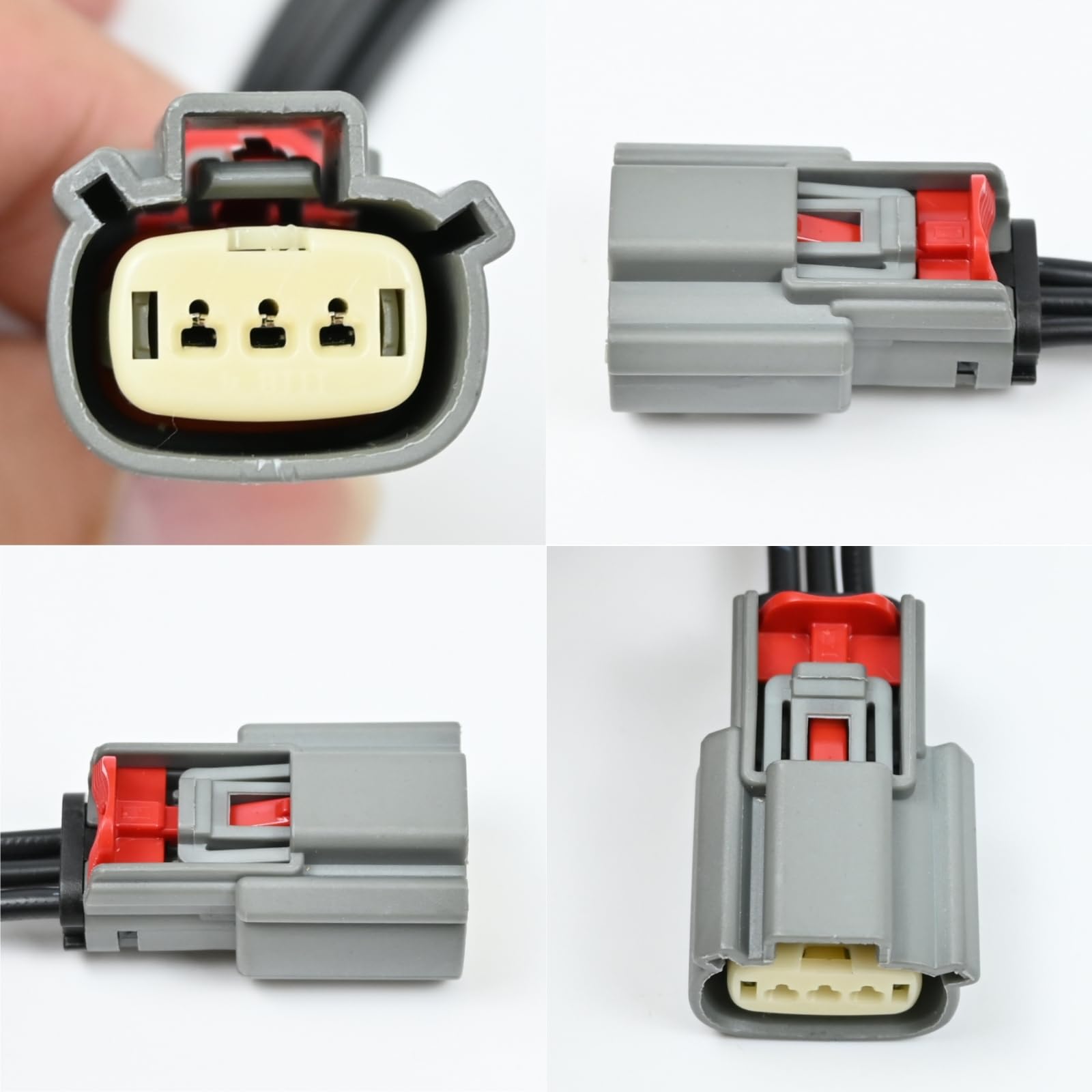 2Pcs Ignition Coil Connector Pigtail Harness CU2Z-14S411-AFA for Ford Expedition F150 Explorer Flex Lobo Taurus Transit-150 Tran