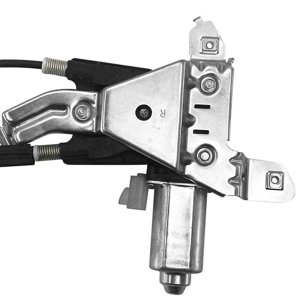 Fffauto 748-229 Rear Right Passengers Side Window Regulator Motor Compatible With 2000-2006 Cadillac Escalade,Chevrolet Tahoe,Gm