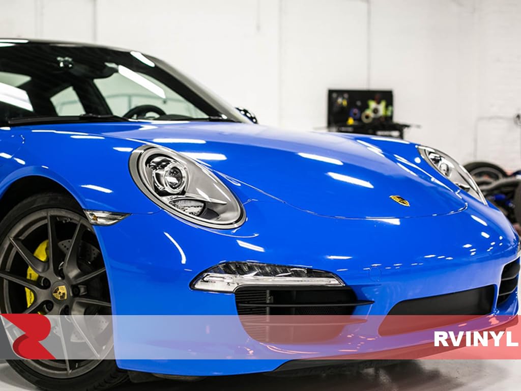 3M 2080 G47 Gloss Intense Blue (5Ft X 27Ft) Vinyl Wrap Film Sheet With Air-Release For Cars, Trucks & More (135Sq Ft Roll)
