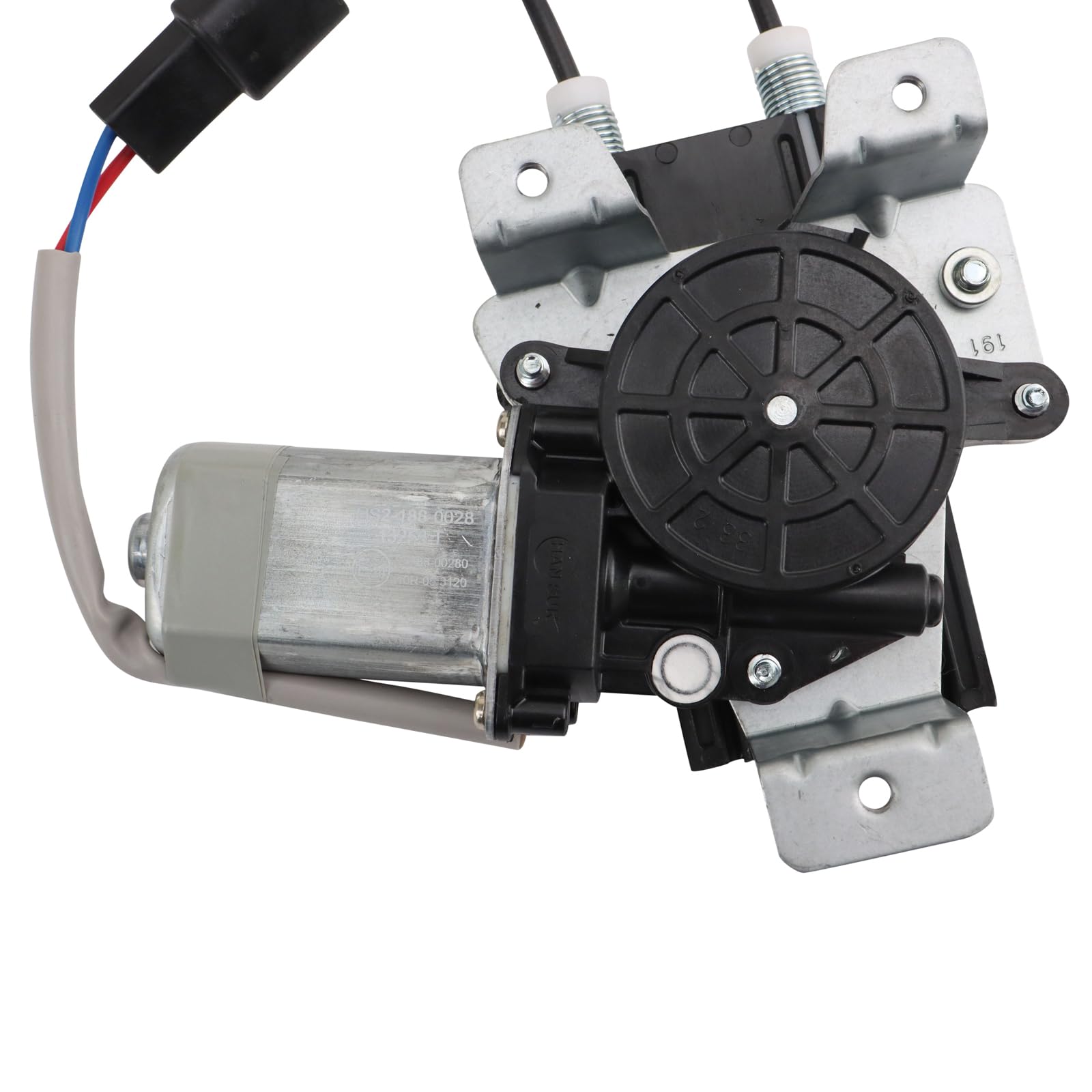 Trq Rear Left Power Window Regulator & Motor Assembly Drivers Side Compatible With 1997-2005 Buick Century 1997-2004 Regal 1998-