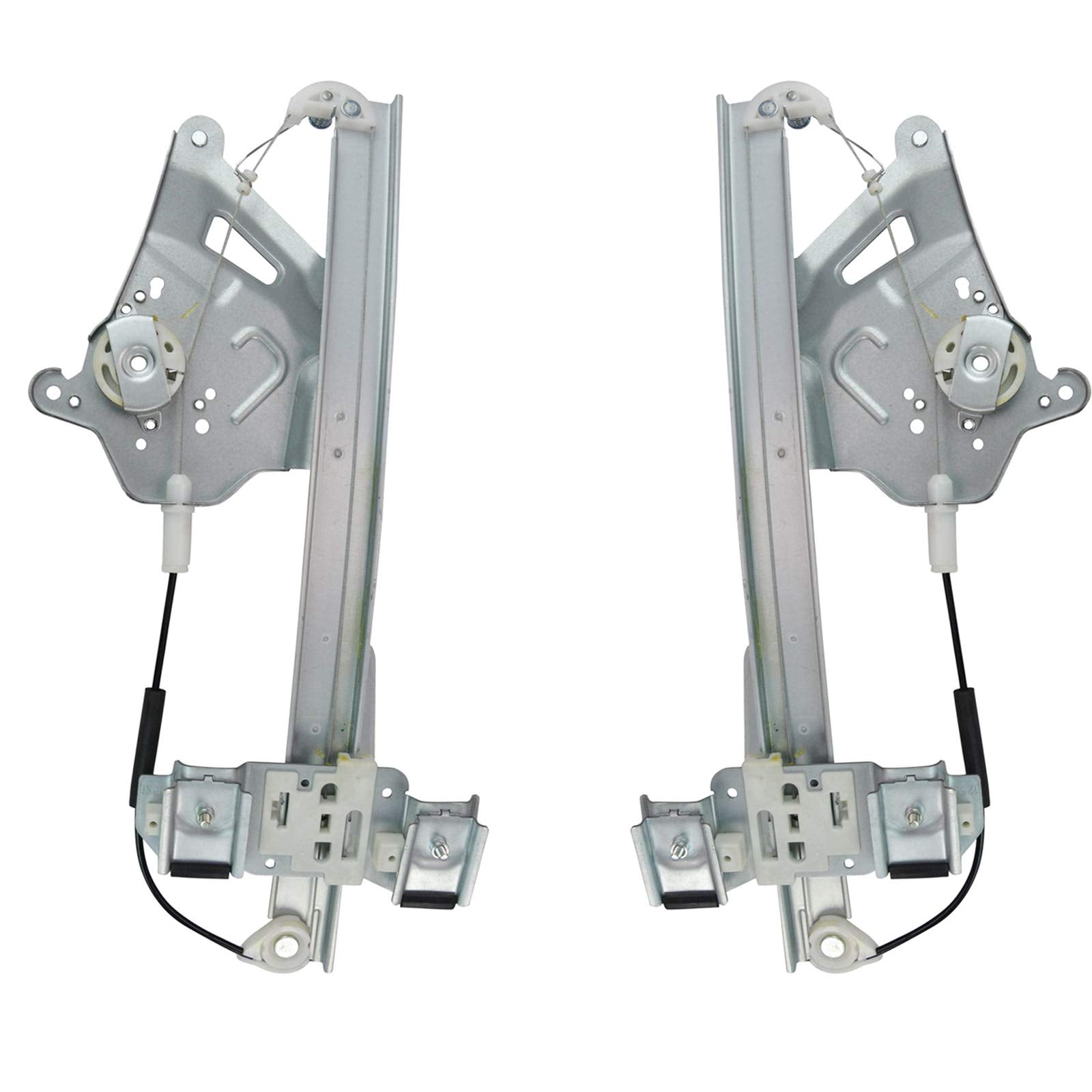 Trq Front Power Window Regulator Set Compatible With 2000-2005 Buick Lesabre