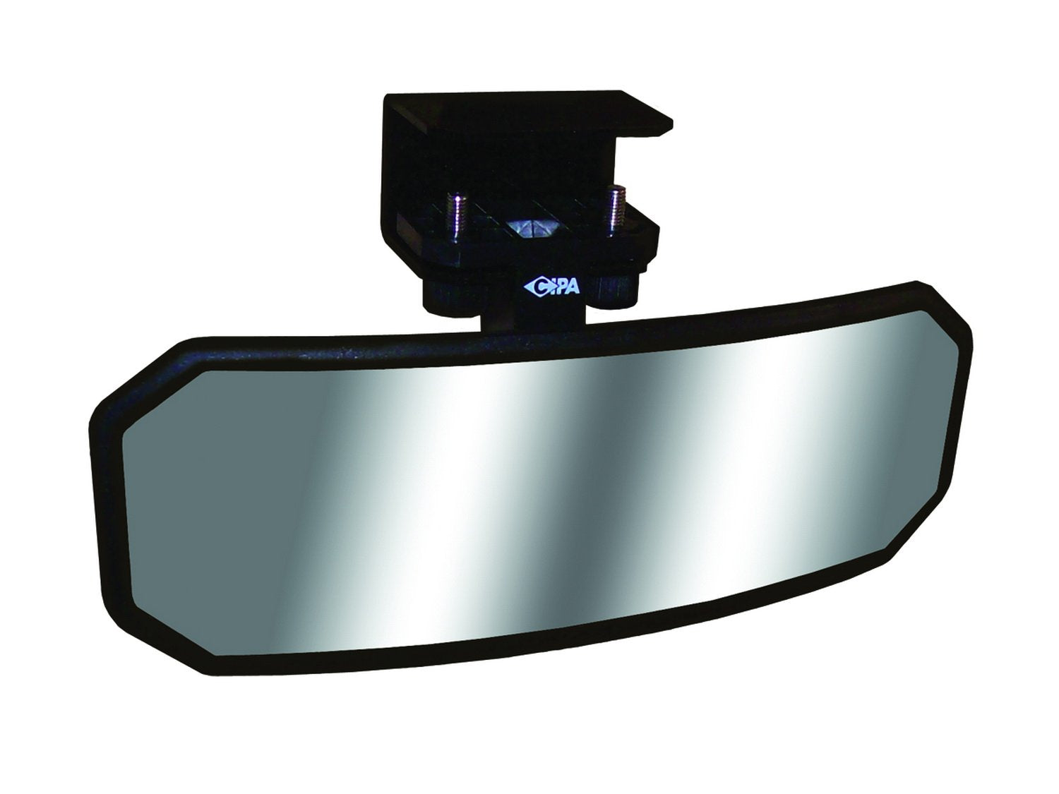 Cipa 11119 Economy 2.5 X 8 Marine Mirror , Black