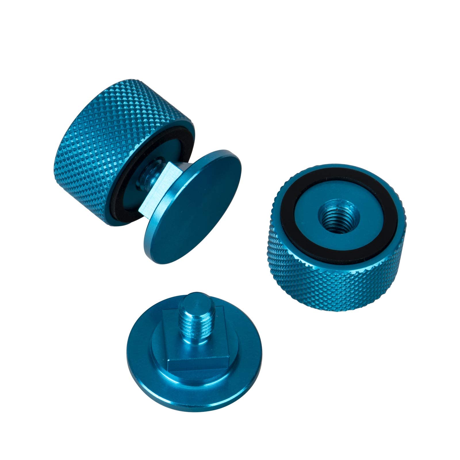 3Mirrors Welding Hood (Pipeliner) Helmet Fasteners Sky Blue Headgear Replacement Parts Accessories Screws Flip Hood Aluminum -An