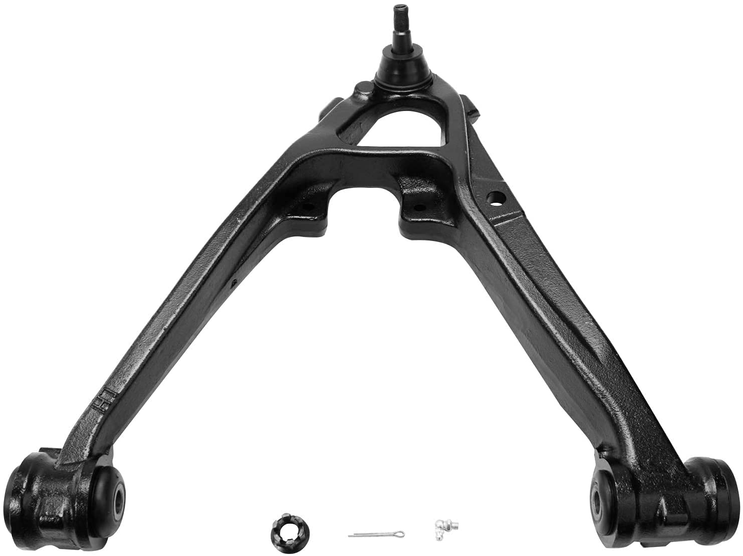 Detroit Axle - 4pc Front Control Arms for Chevy Silverado GMC Sierra Yukon XL Suburban 1500 Avalanche Tahoe Cadillac Escalade EX