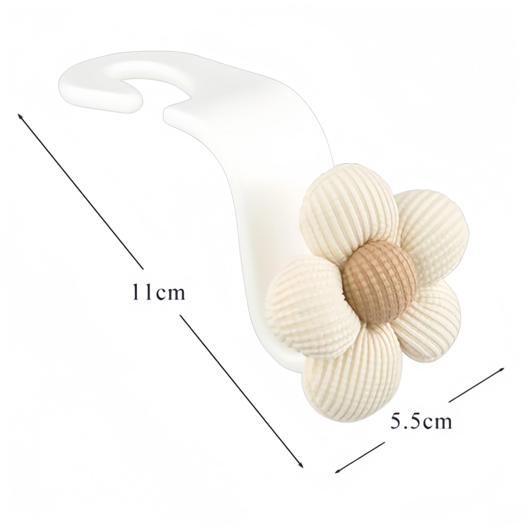 LIFOPY 2 Pack Car Purse Hooks, Cute Bow Car Seat Headrest Hook Hanger for Purses and Bags, Space-Saving Car Accessory(Darkbrown)