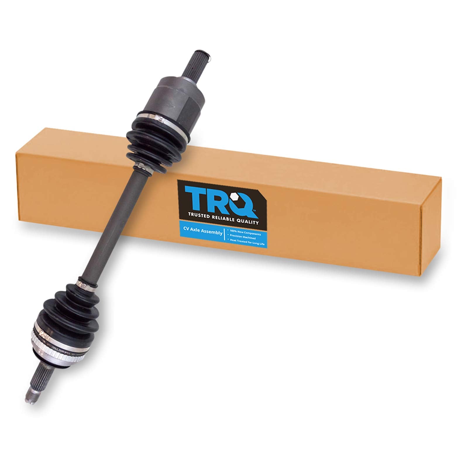 Trq Front Left Cv Axle Shaft Assembly Drivers Side Compatible With 1990-1993 Acura Integra