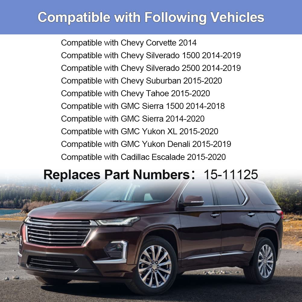 WMPHE Engine Coolant Thermostat Housing Replacement for 15-11125 Chevy Silverado Suburban Tahoe Corvette, GMC Sierra Yukon and C