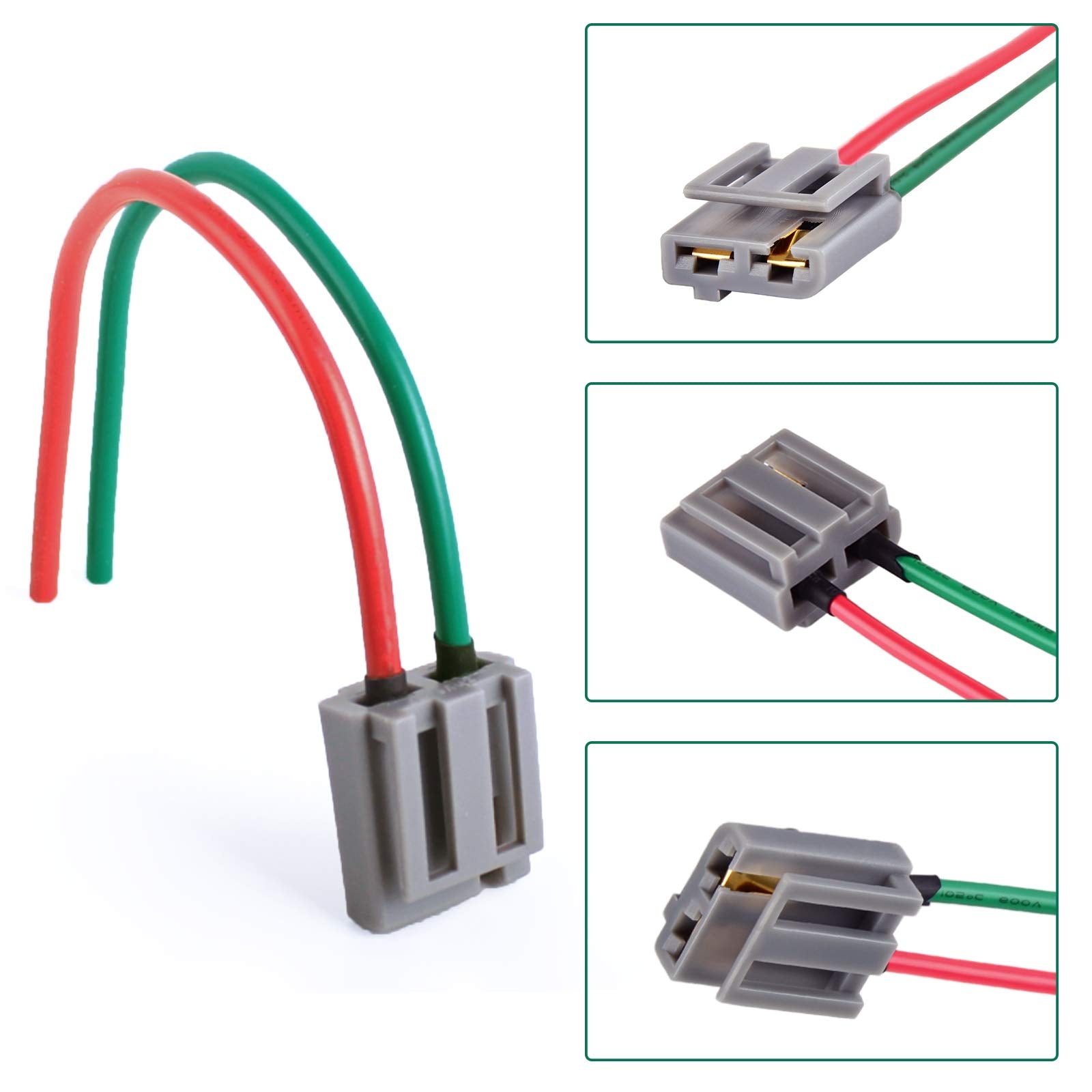 Xislet Hei Distributor Pigtail Wire Harness Tachometer Pigtails 12V Power & Tach Connector Plug Compatible With Rv Chevy Gm Hei