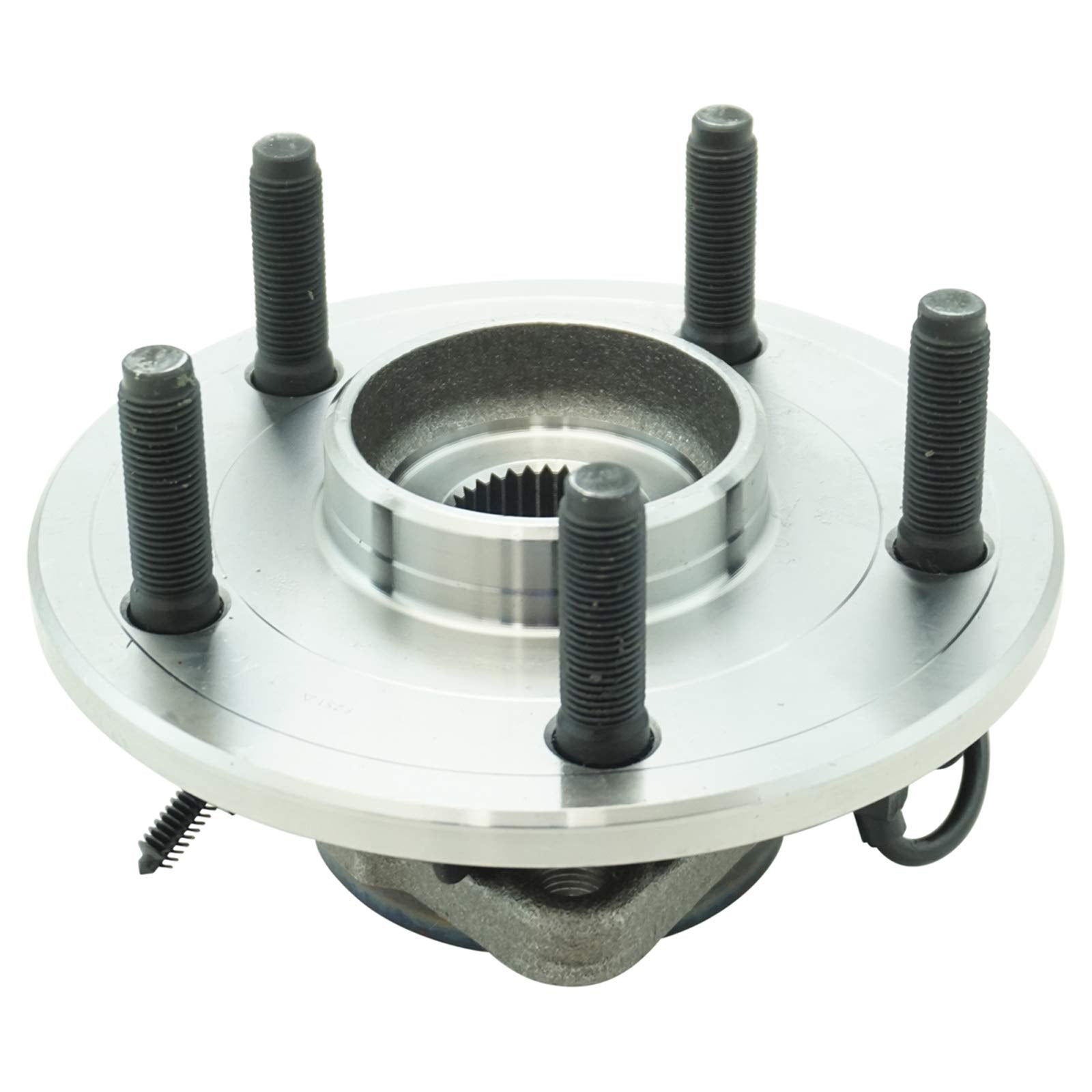 Trq Front Wheel Hub Bearings Assembly Set Compatible With 2012-2018 Ram 1500 2019-2022 1500 Classic