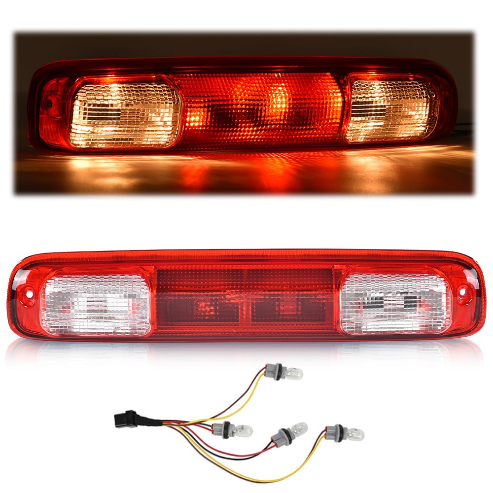 Pit66 High Mount 3Rd Brake Light Compatible With 1999-2006 Chevy Silverado Gmc Sierra 1500 2500 3500 & Hd/Fit 2007 Silverado Sie