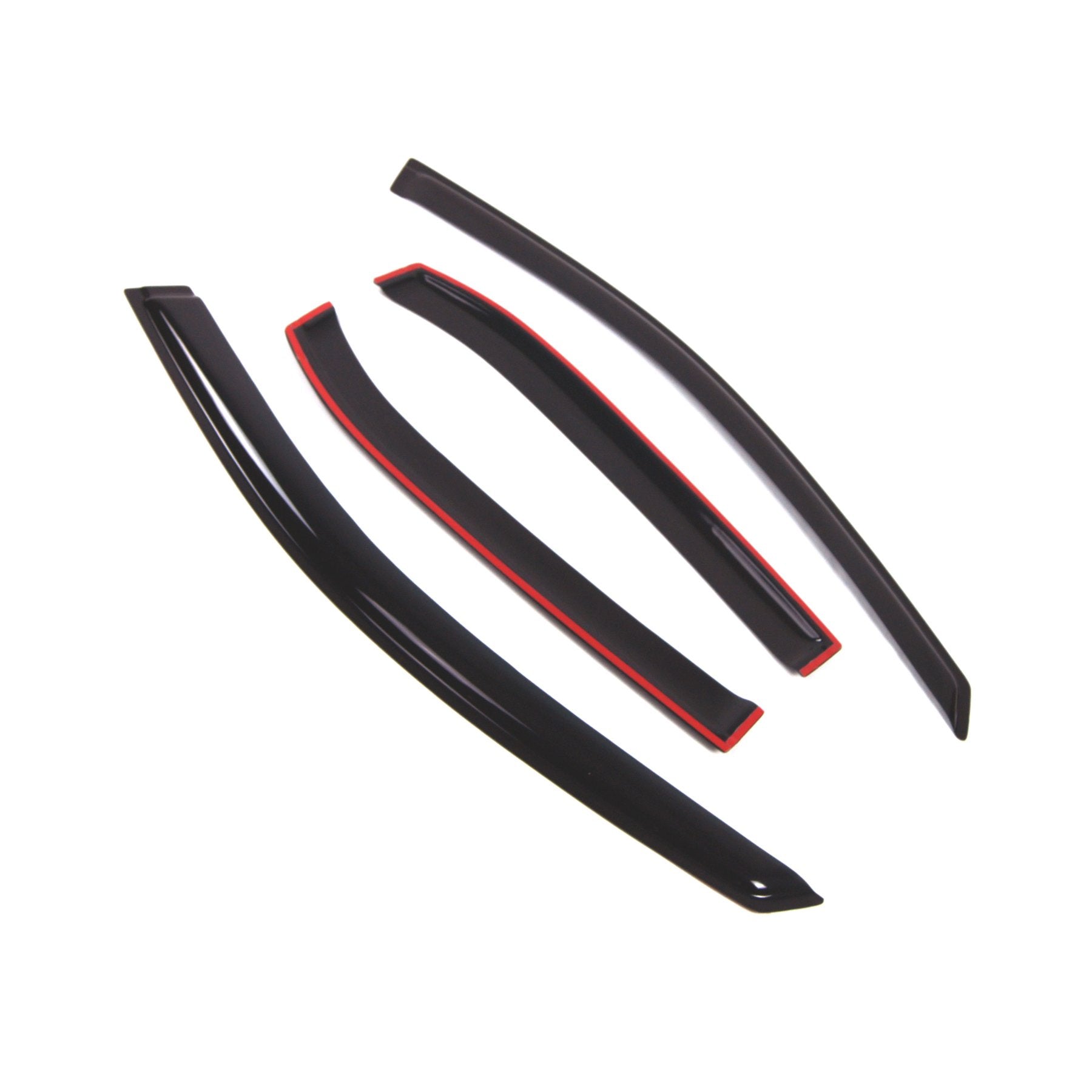 Car Window Rain Guard | Outside Mount Visors Auto Side Window Deflectors | Windows Visor Rain Shields Compatible With 2007-2011