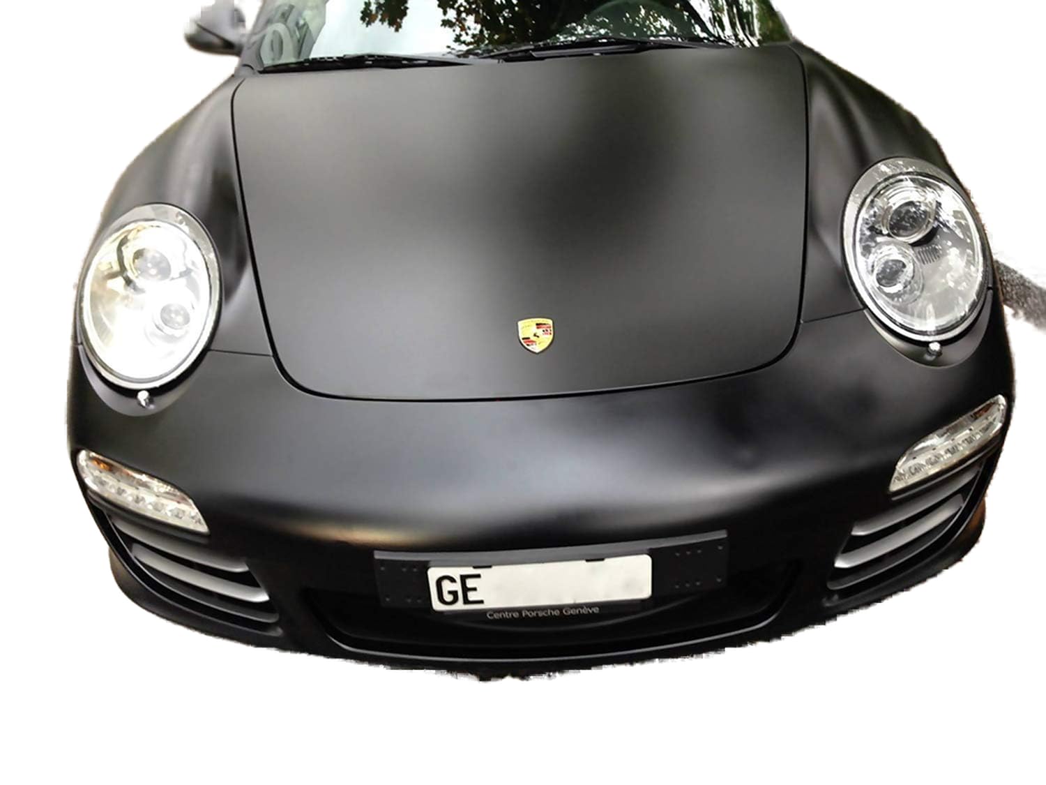 Vvivid Matte Black Vinyl Wrap Adhesive Film Air Release Decal Sheet (15Ft X 5Ft)