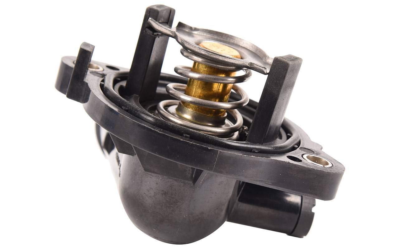 Bapmic 5184570AH Coolant Thermostat Compatible with Dodge Grand Caravan 2011-2020 Dodge Journey 2011-2019 Dodge Avenger 2011-2014