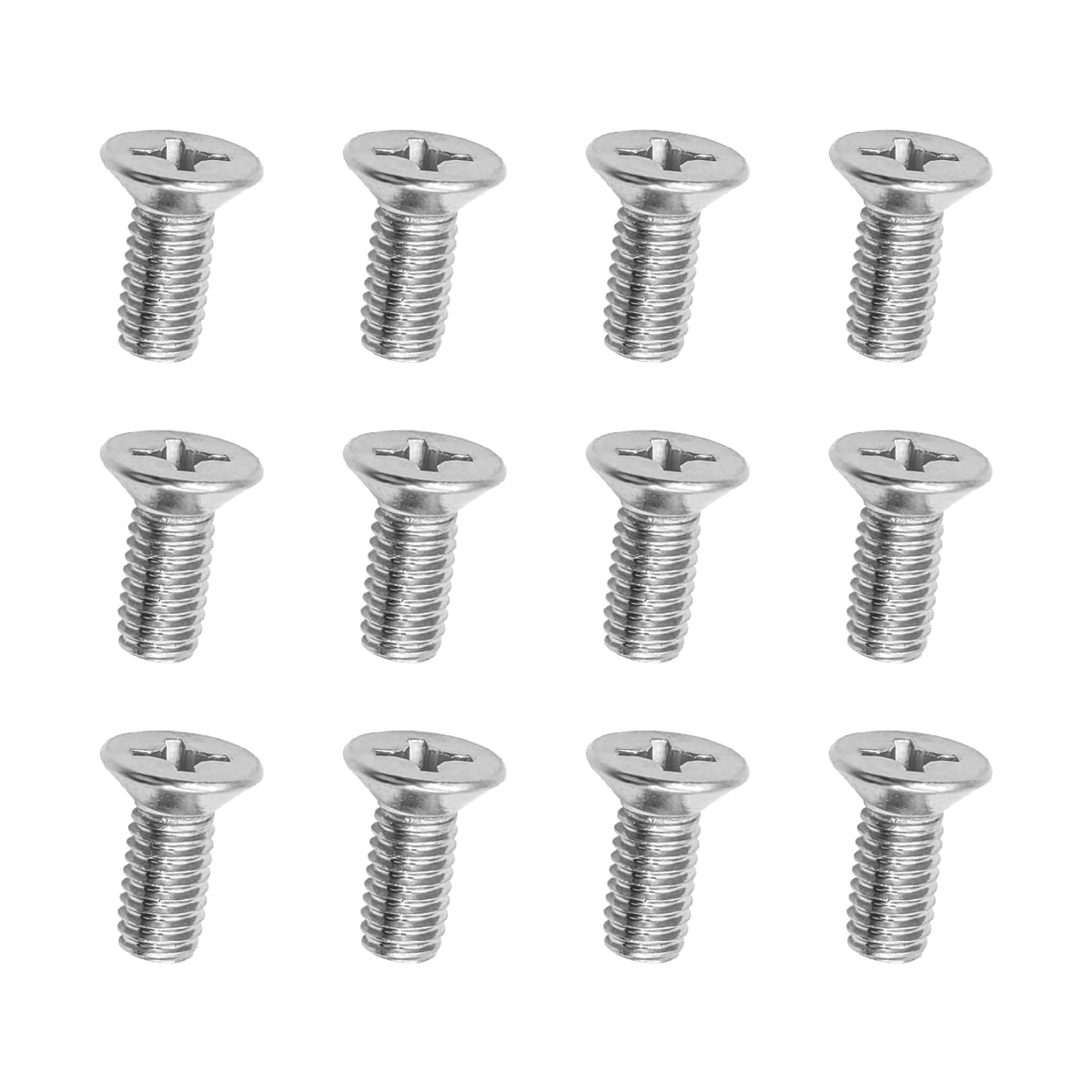 12Pcs Stainless Steel Brake Disc Rotor Screws, 93600-06014-0H, Retaining Hardware Bolts Screw Kit For Front And Rear, Car Replacement For Acura, K3, City, Civic, Accord, Odyssey